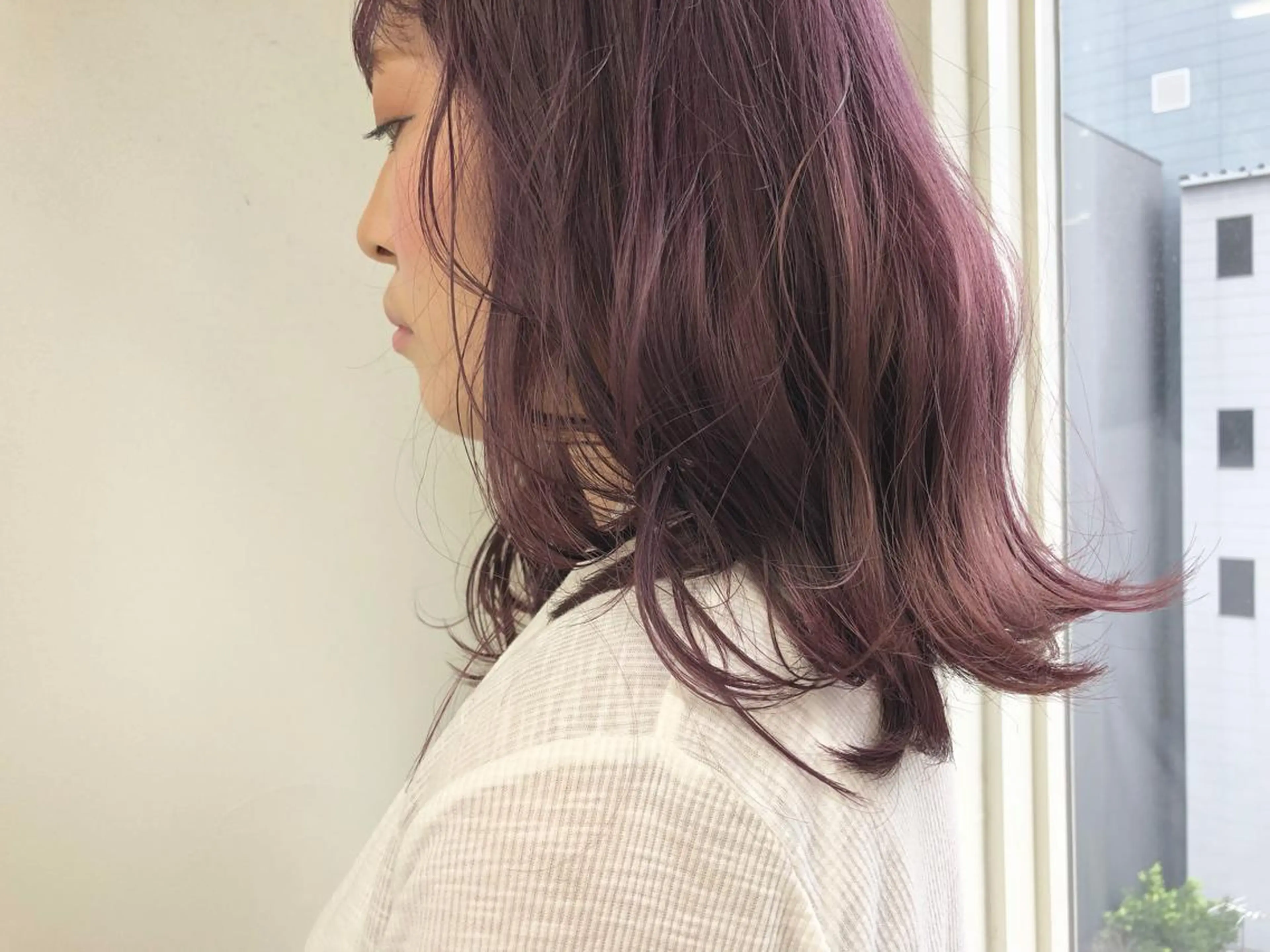 ミディアム カット ヘアカラー トリートメント 小澤大輔 YOLO hairのヘアスタイル