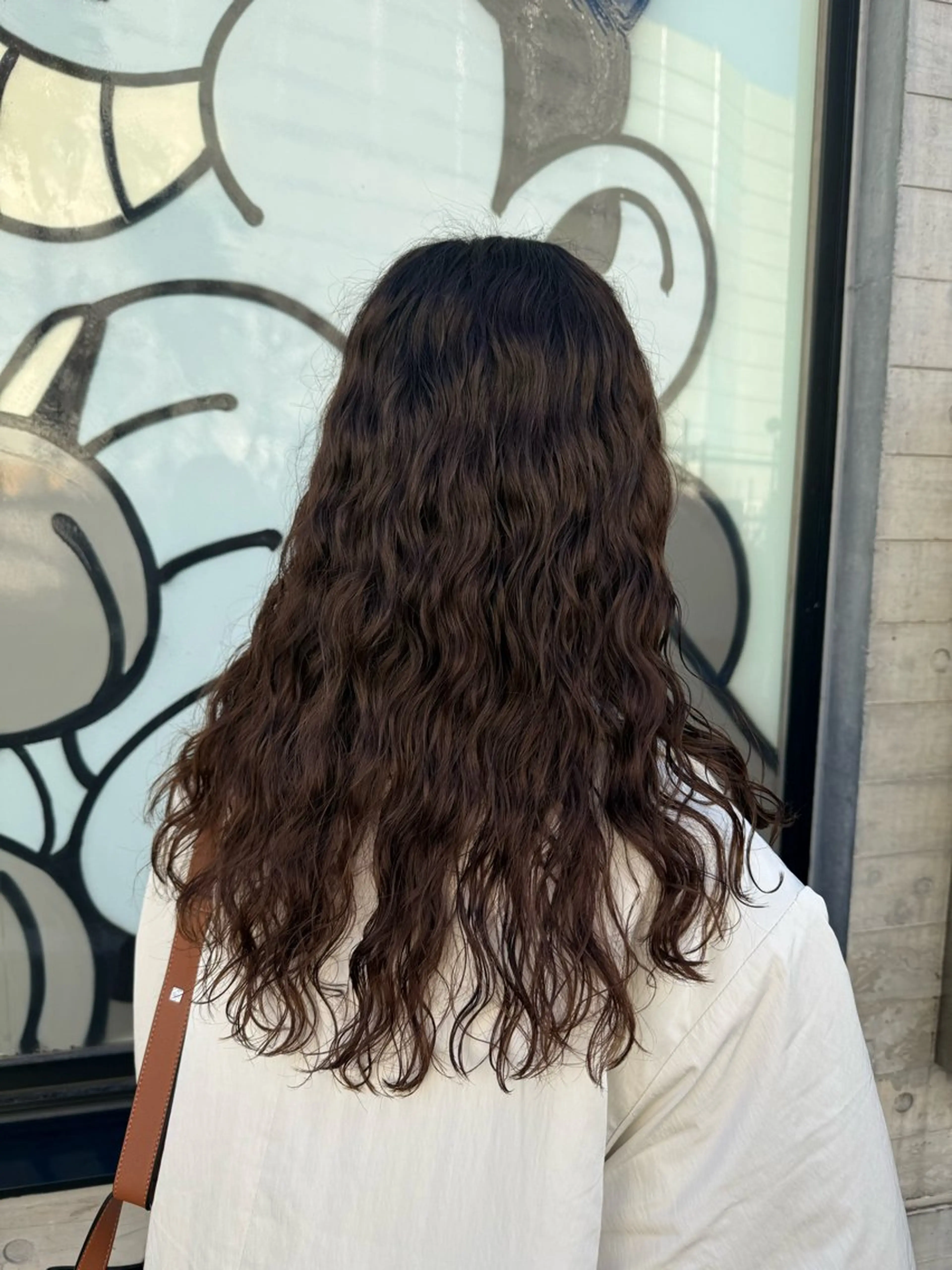 ロング カット パーマ トリートメント デジタルパーマ ウェーブパーマ/神野のヘアスタイル