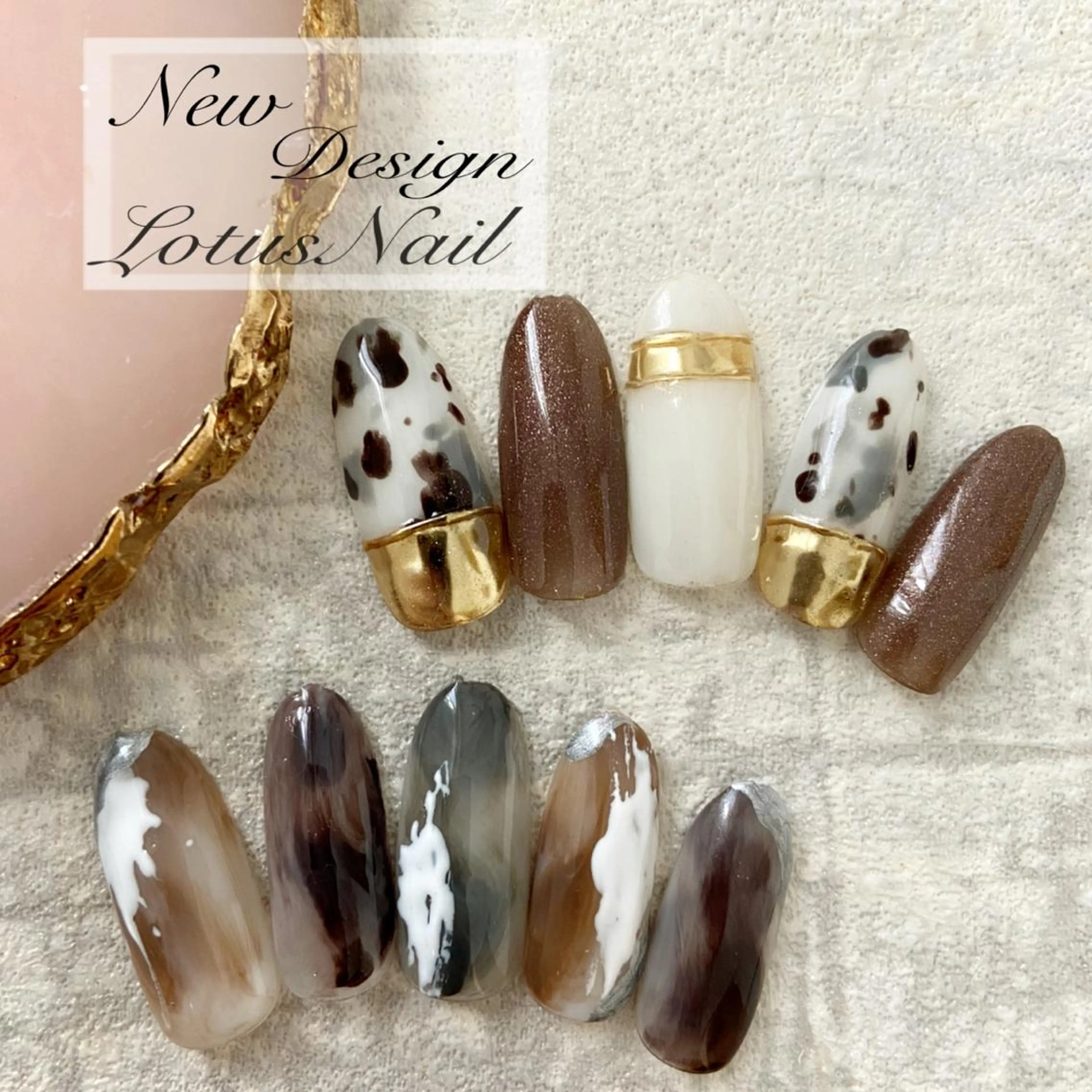 ネイル ハンドネイル Lotus Nailのネイルデザイン