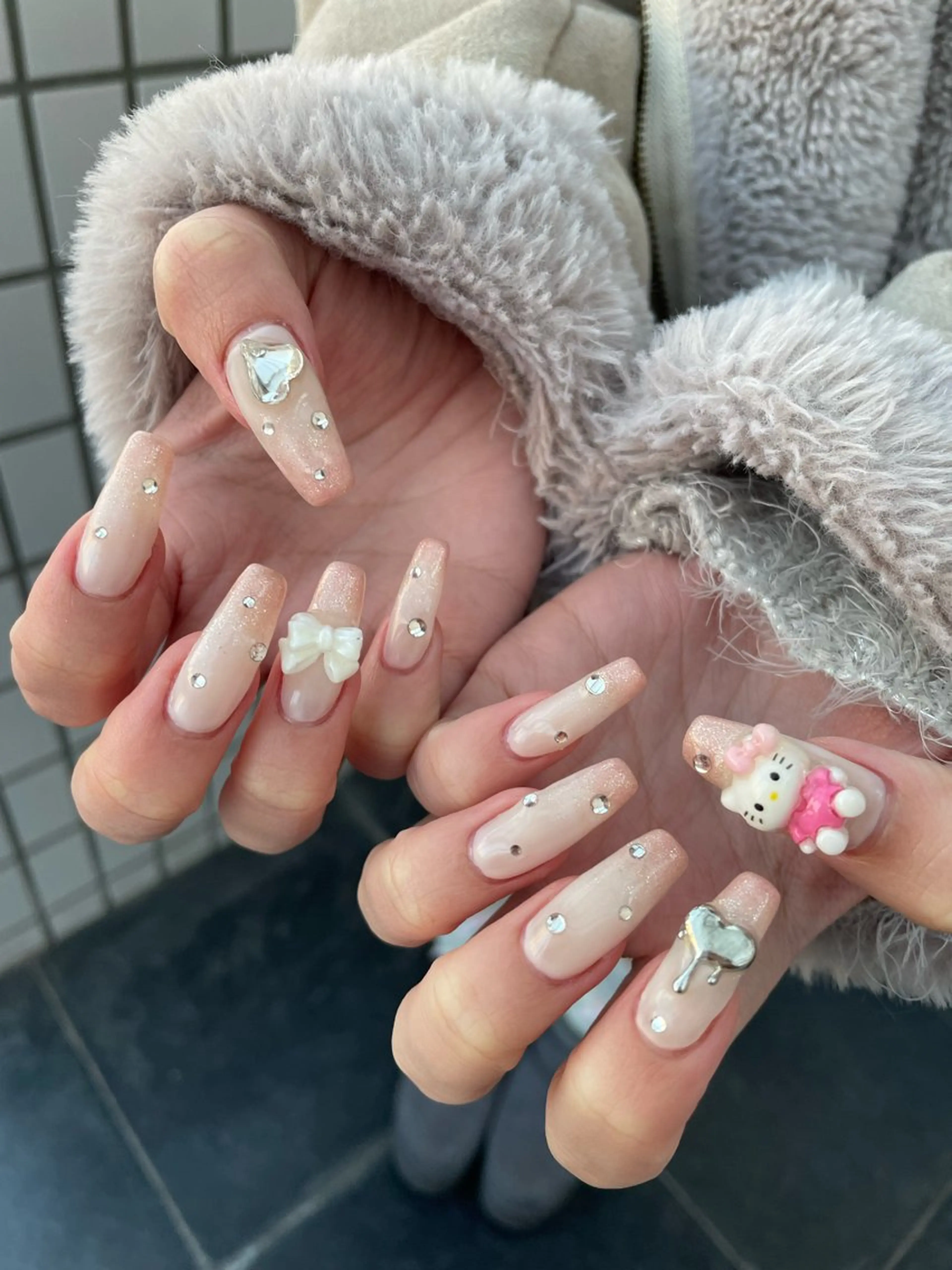 ネイル ハンドネイル Nail ヌシん家 AKANEのネイルデザイン