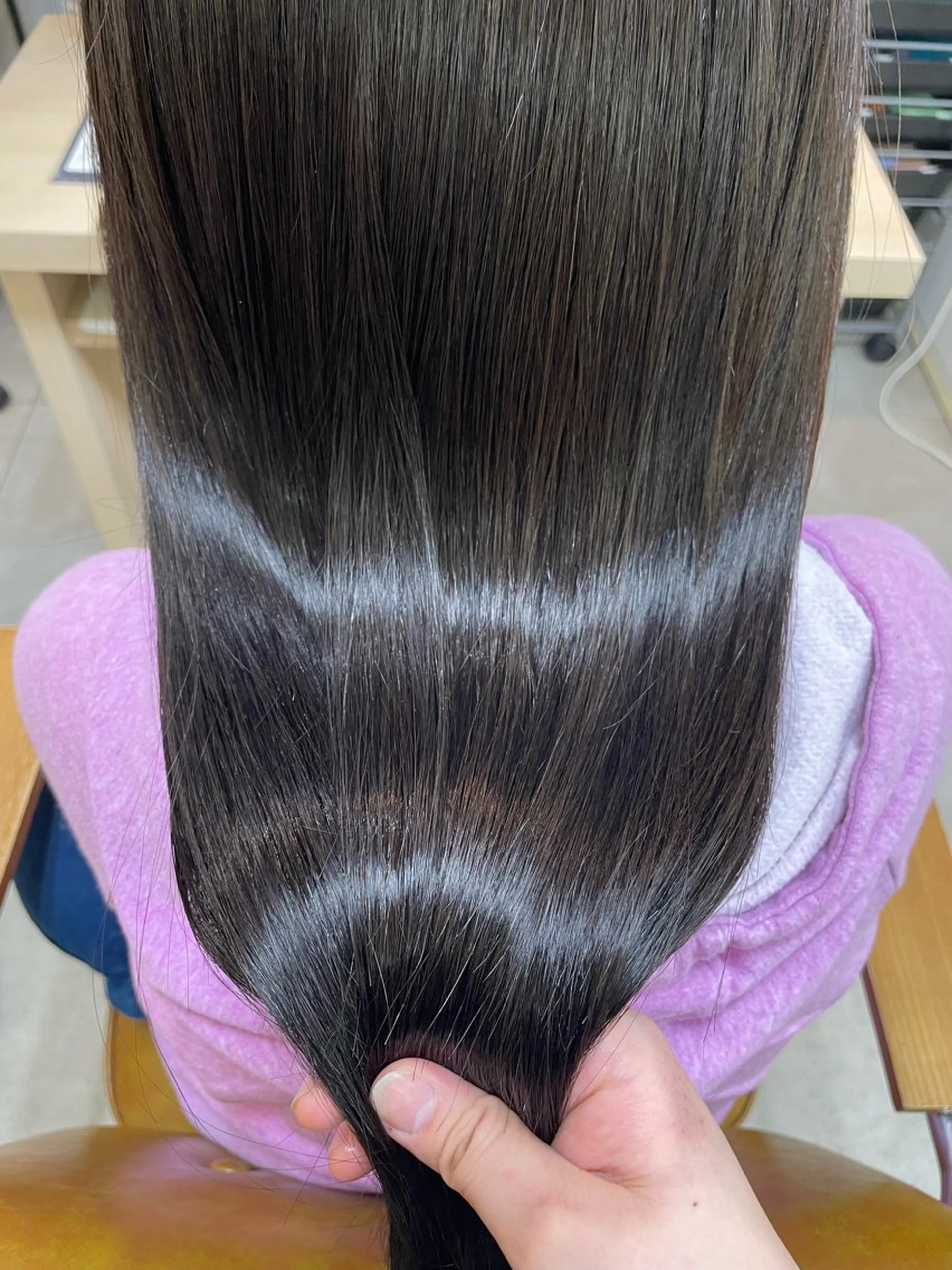 ロング メンズカットモデル /金川なづなのヘアスタイル