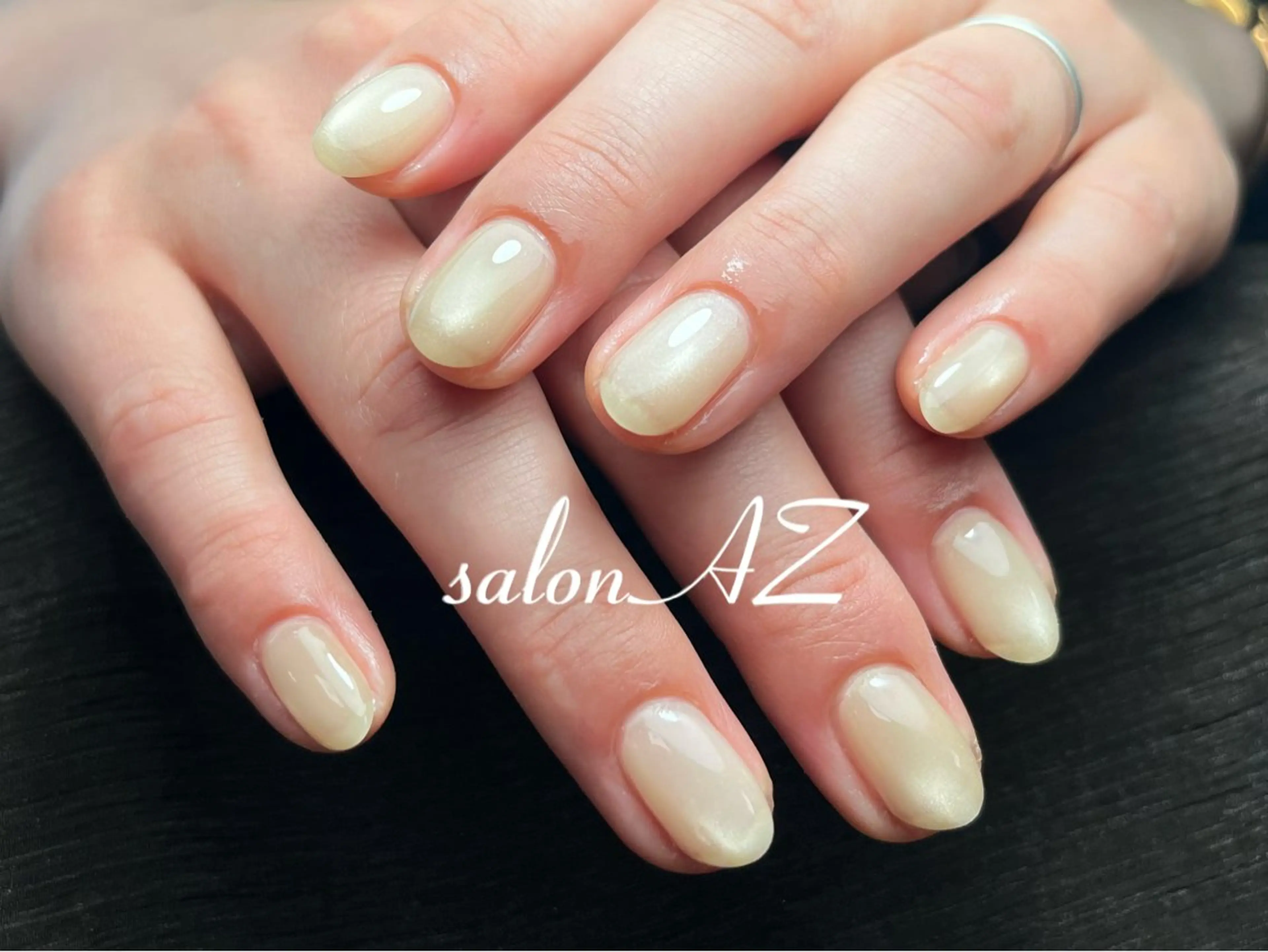 ネイル 桜ネイル 長さ出し フットネイル フレンチネイル ジェルネイル salon AZのネイルデザイン