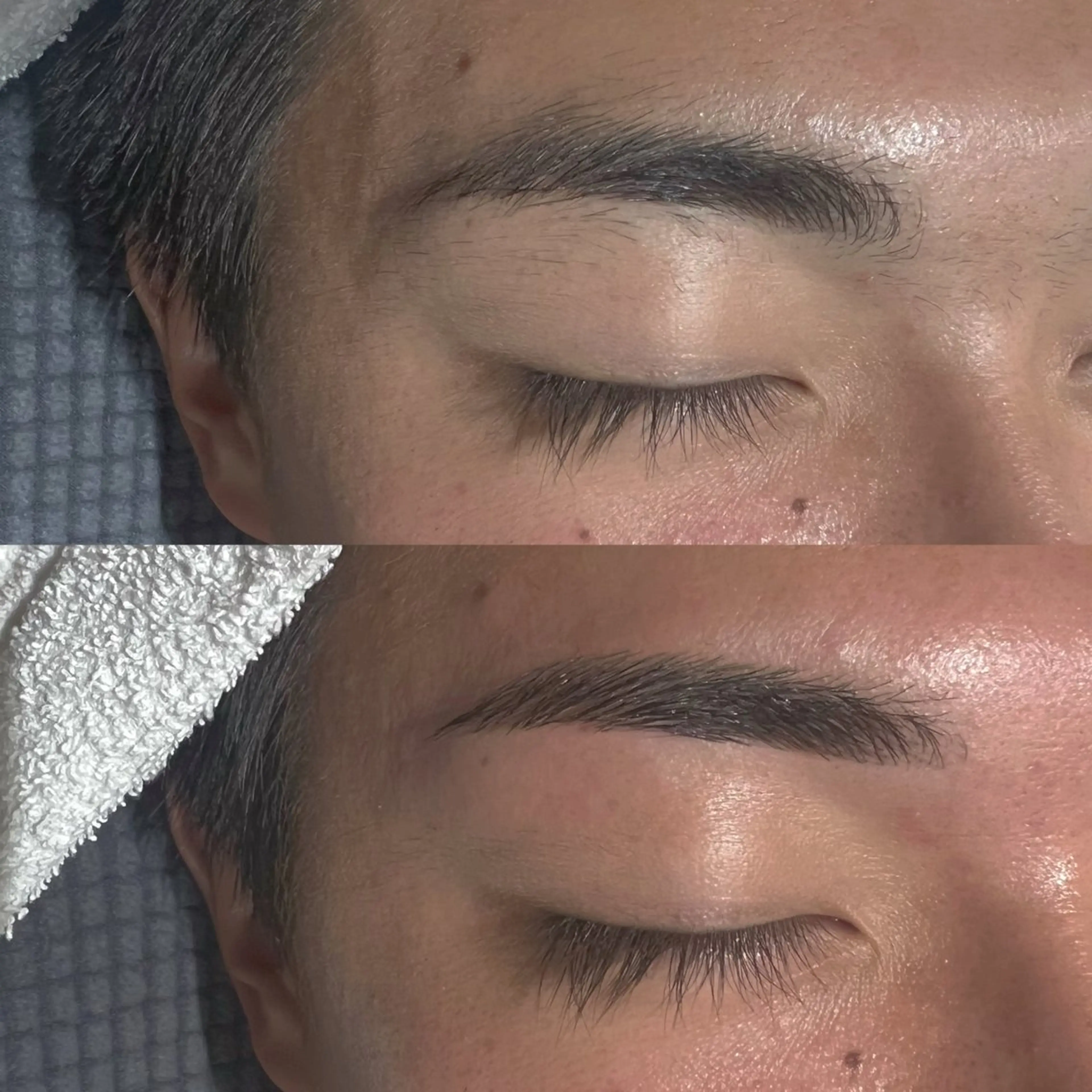 メンズ アイブロウ 眉毛ワックス脱毛 ワックス脱毛 眉カット その他(アイブロウ) litva 鏡ほのかの眉毛・アイブロウイメージ