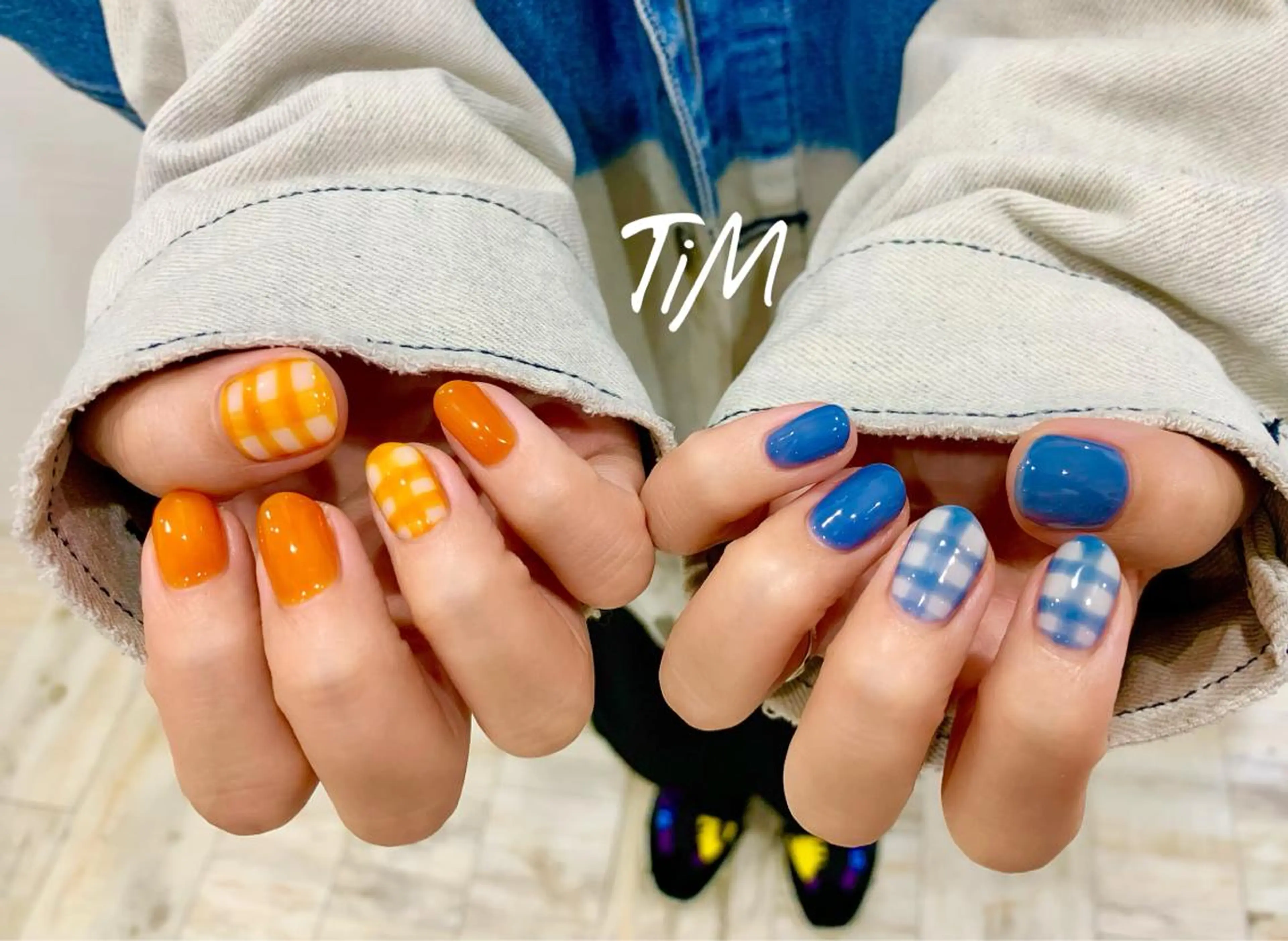 ショート ネイル Beauty Studio TiM所属・TiM【ティム】 近鉄八尾店のマツエク・マツパデザイン