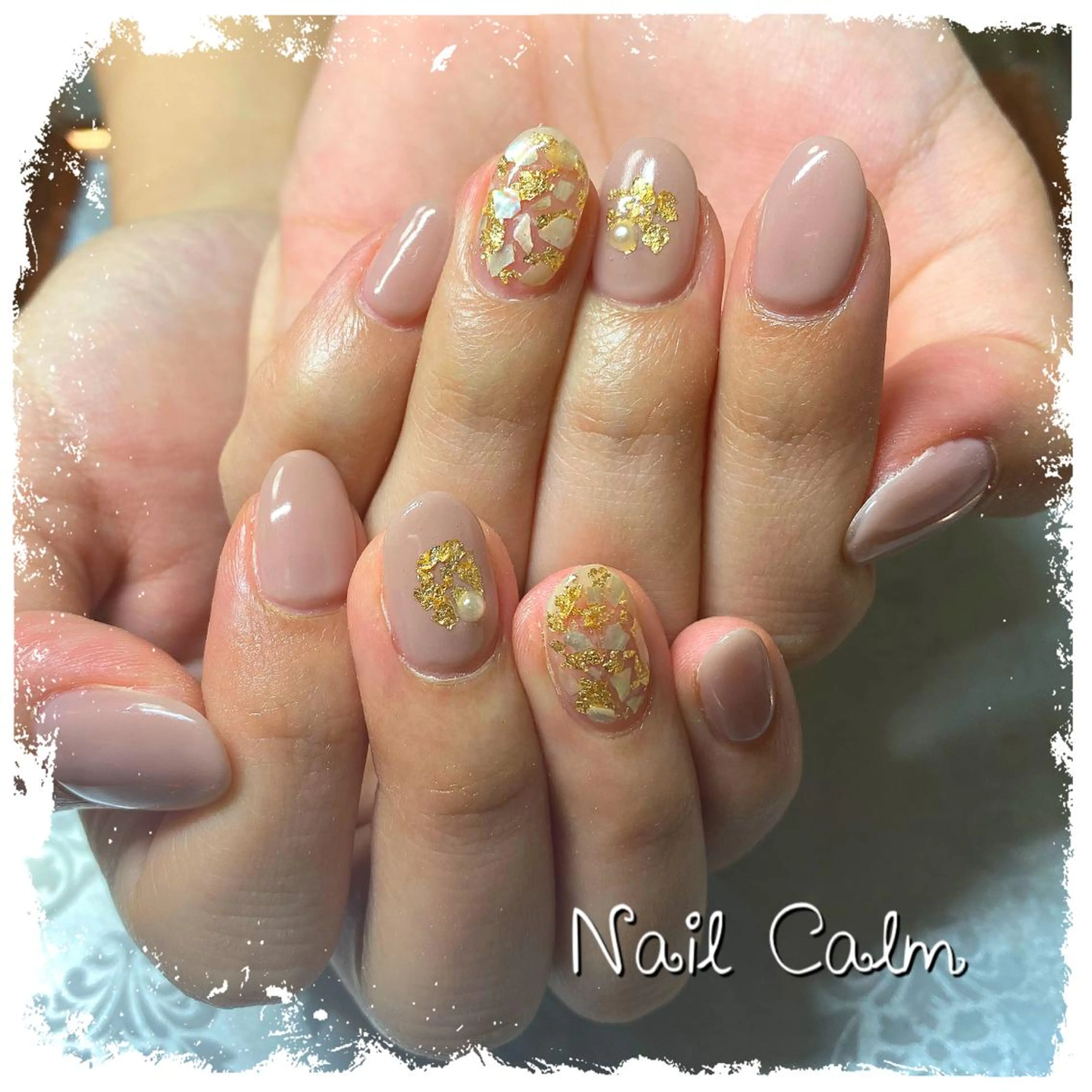 ネイル シンプルネイル ハンドネイル Nail Calm所属・プライベートサロン Calmのネイルデザイン