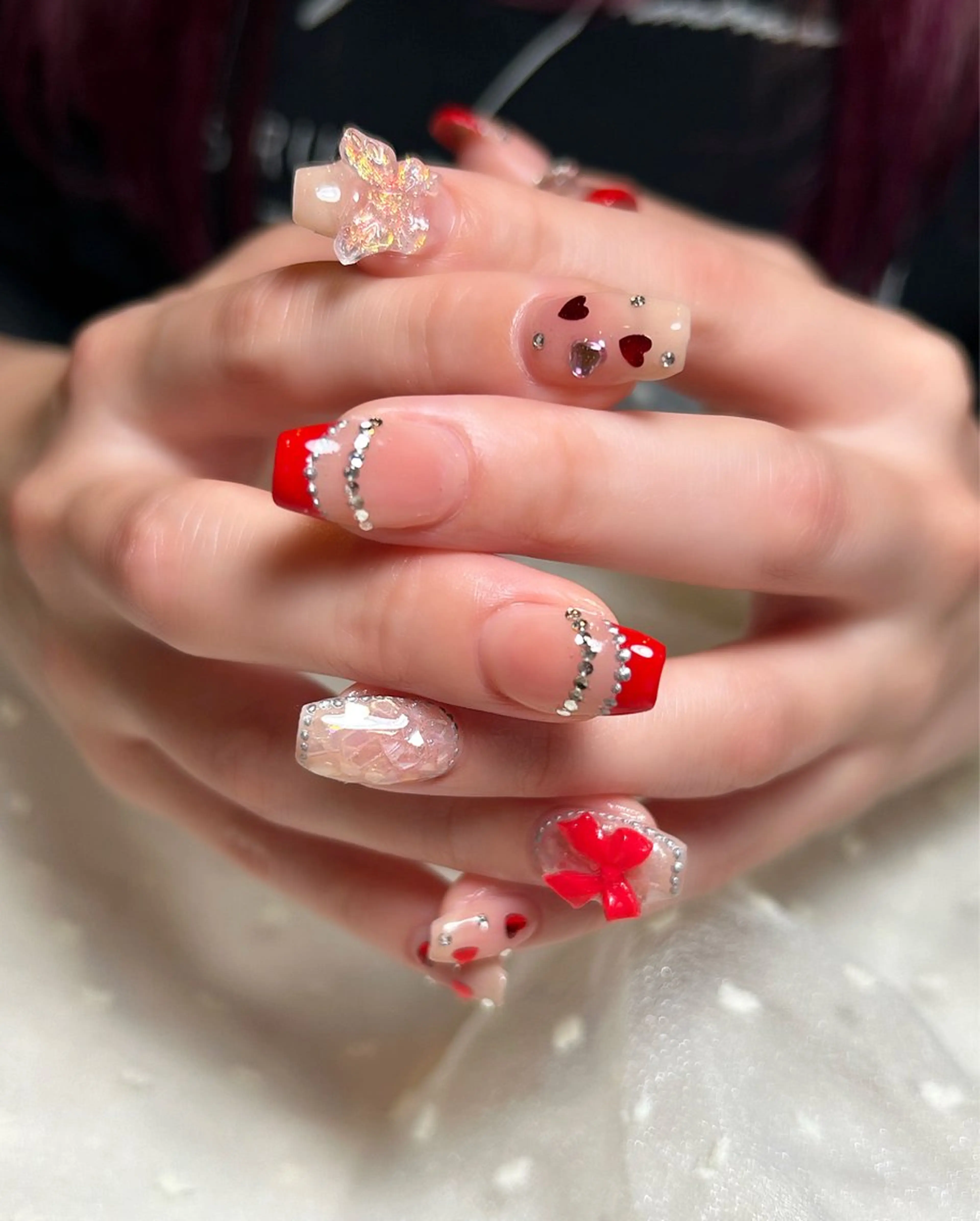 ネイル 持ち込み lady bird yoshieのネイルデザイン