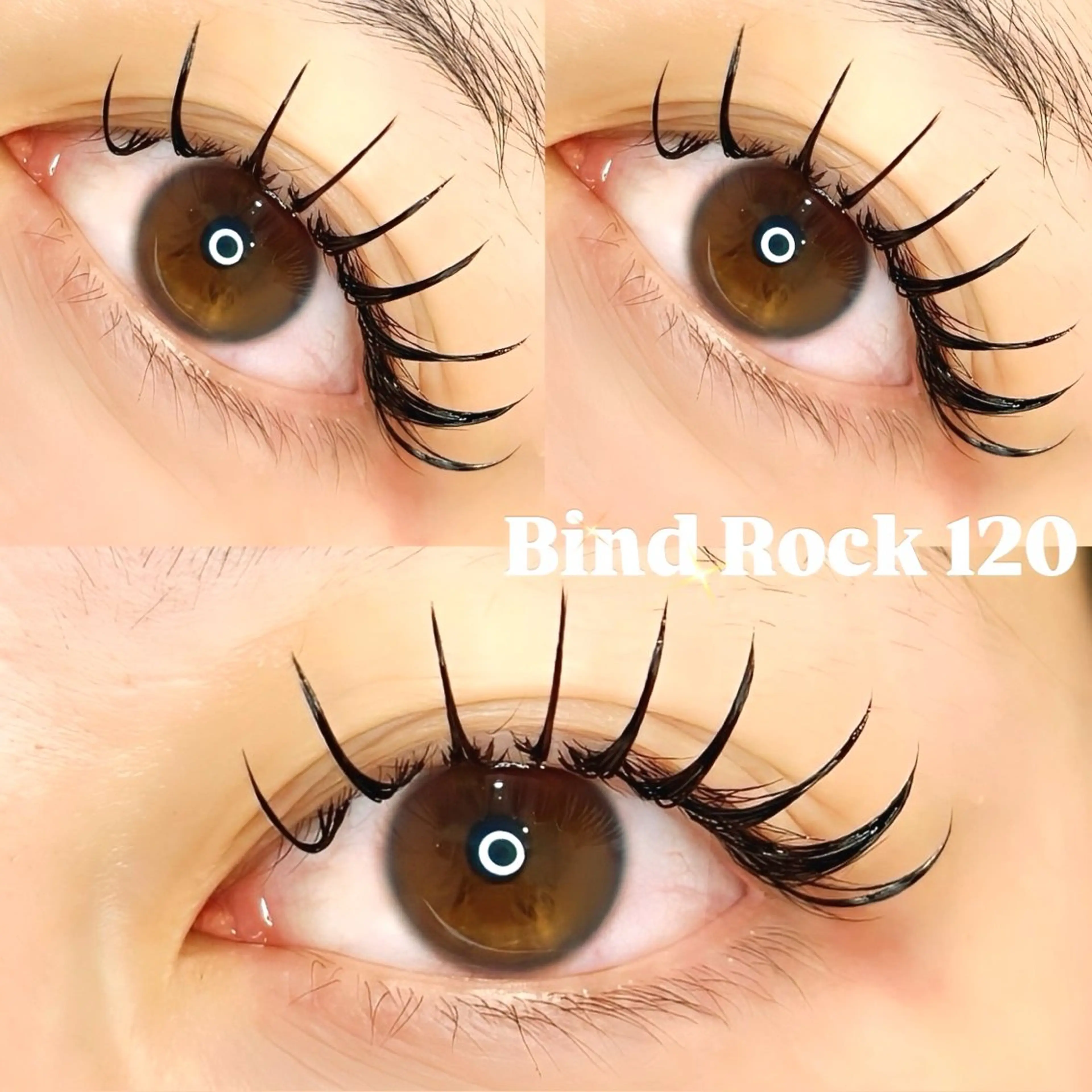 マツエク・マツパ 束感まつ毛 Eye♡adachi nanamiのマツエク・マツパデザイン