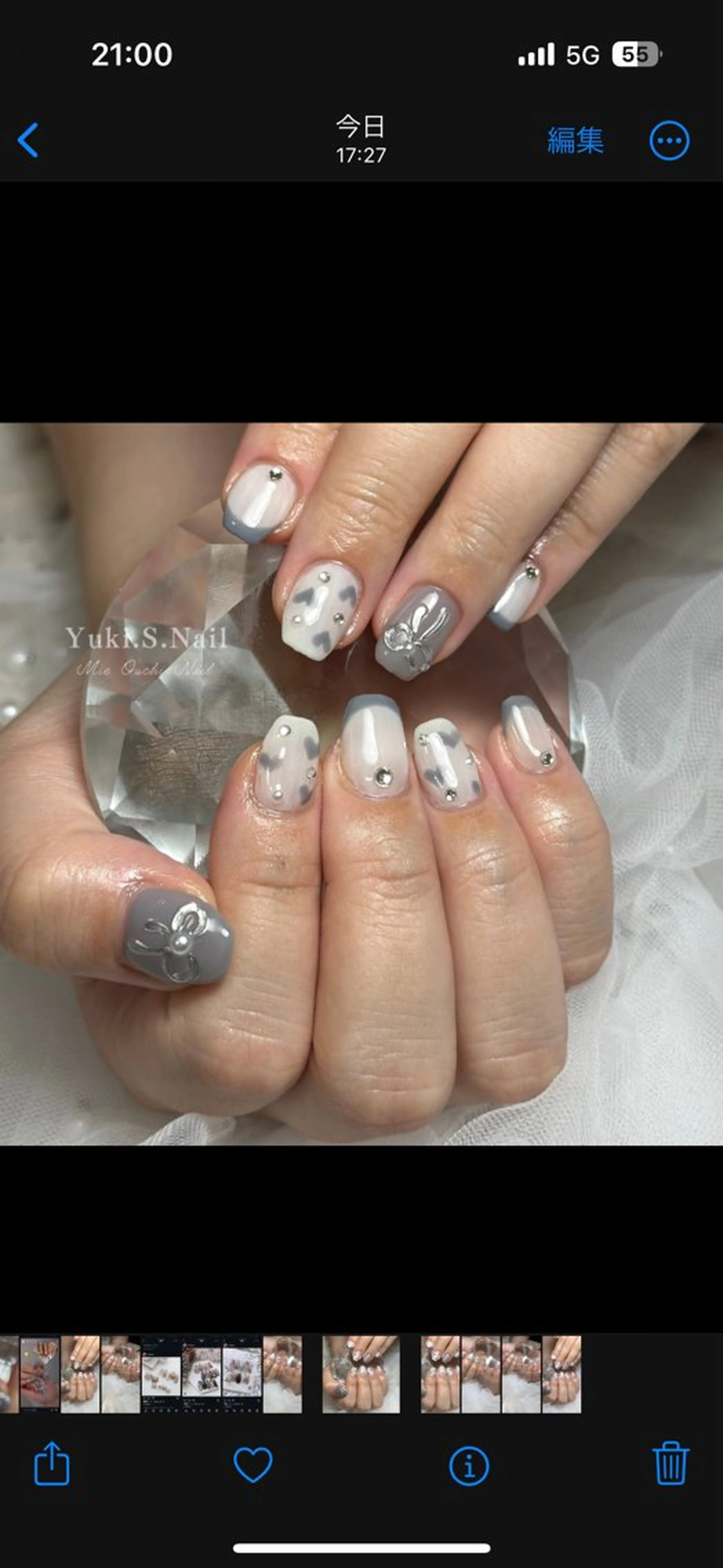 ショート ハンドネイル Yuki S.Nailのネイルデザイン