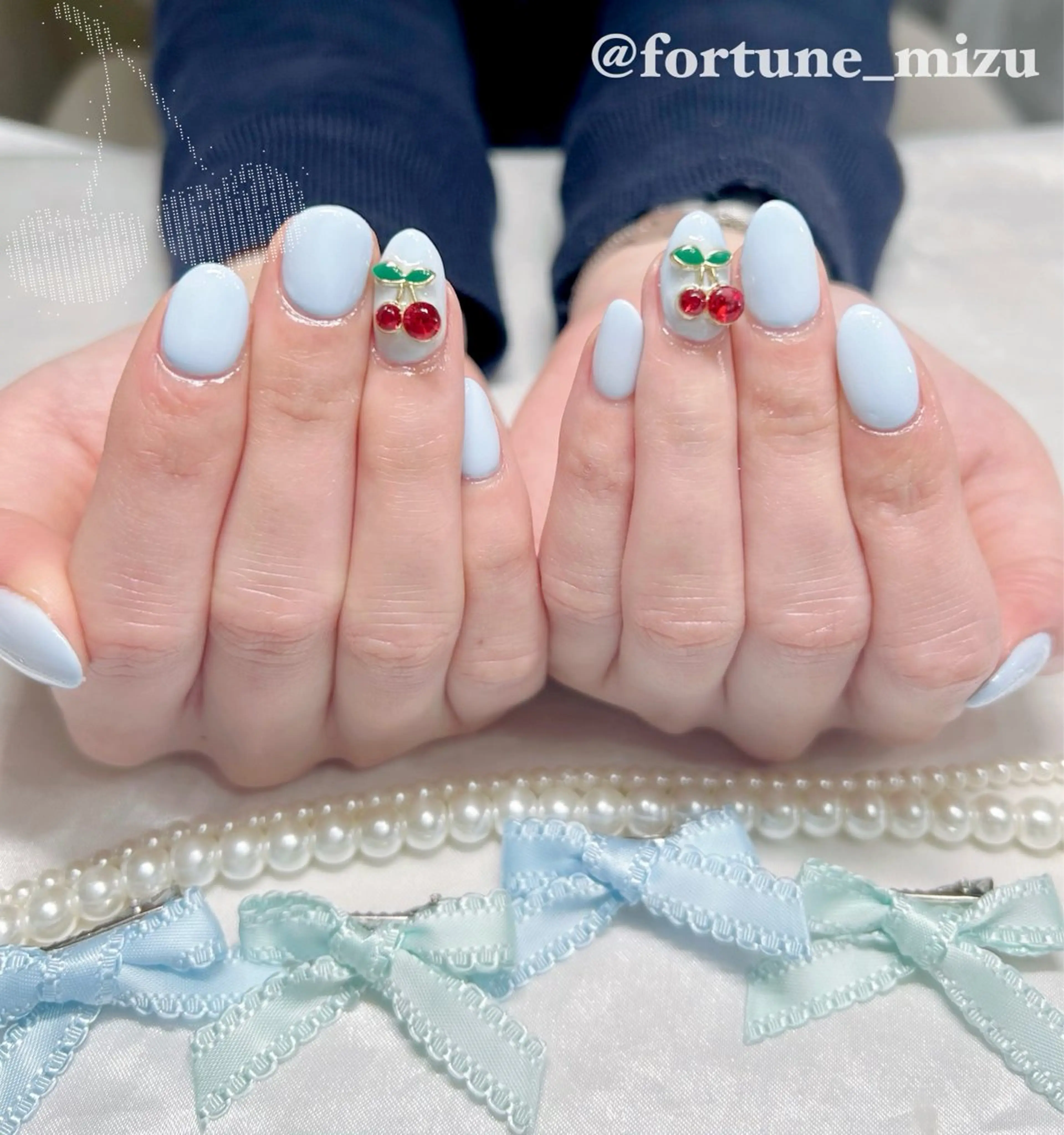 ネイル ハンドネイル 4/8空🍀 mizu 🍀のネイルデザイン