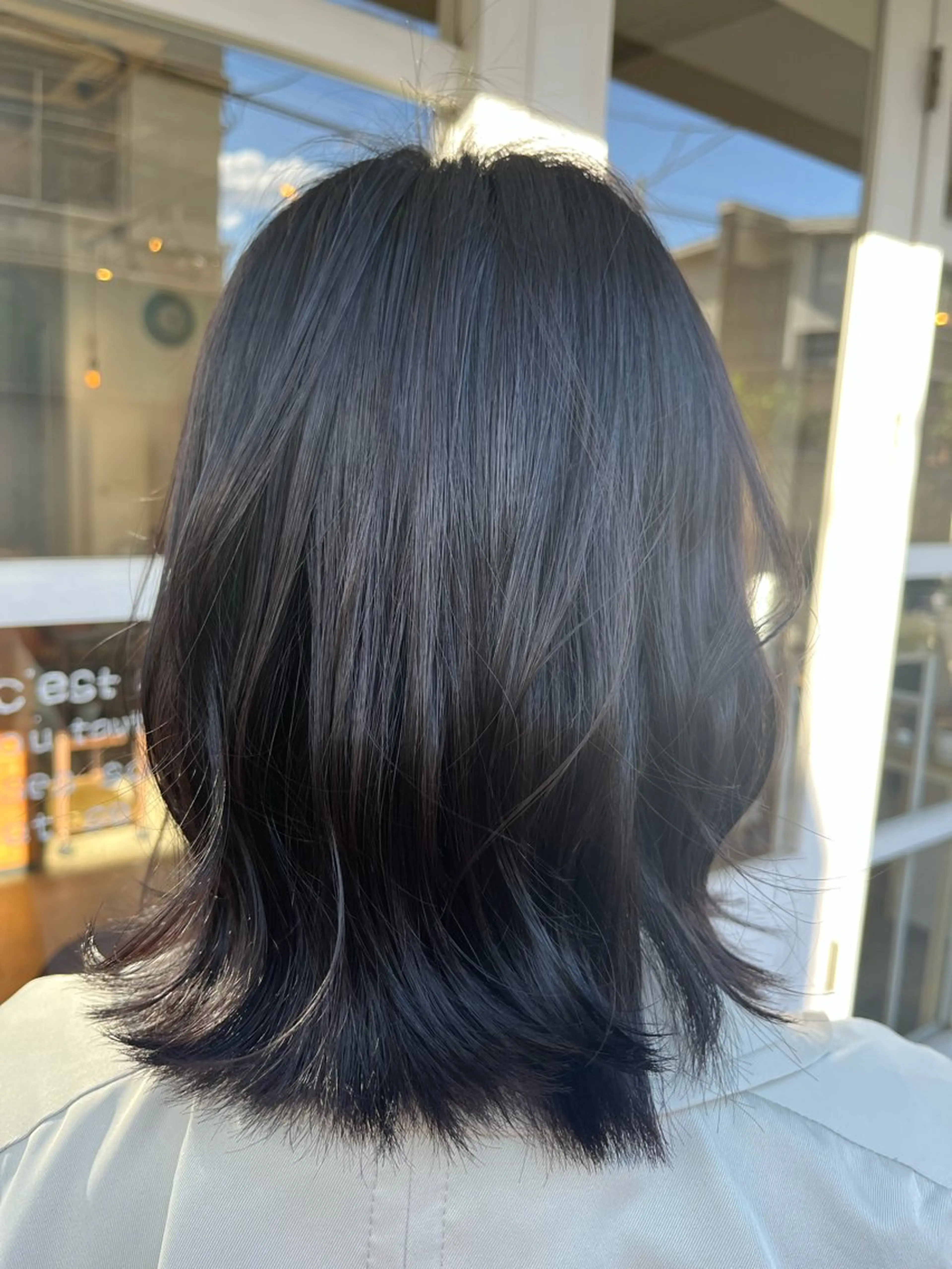 暗染カラー🖤🩶🏴就活・実習生などにおすすめです！👩‍🎓の写真