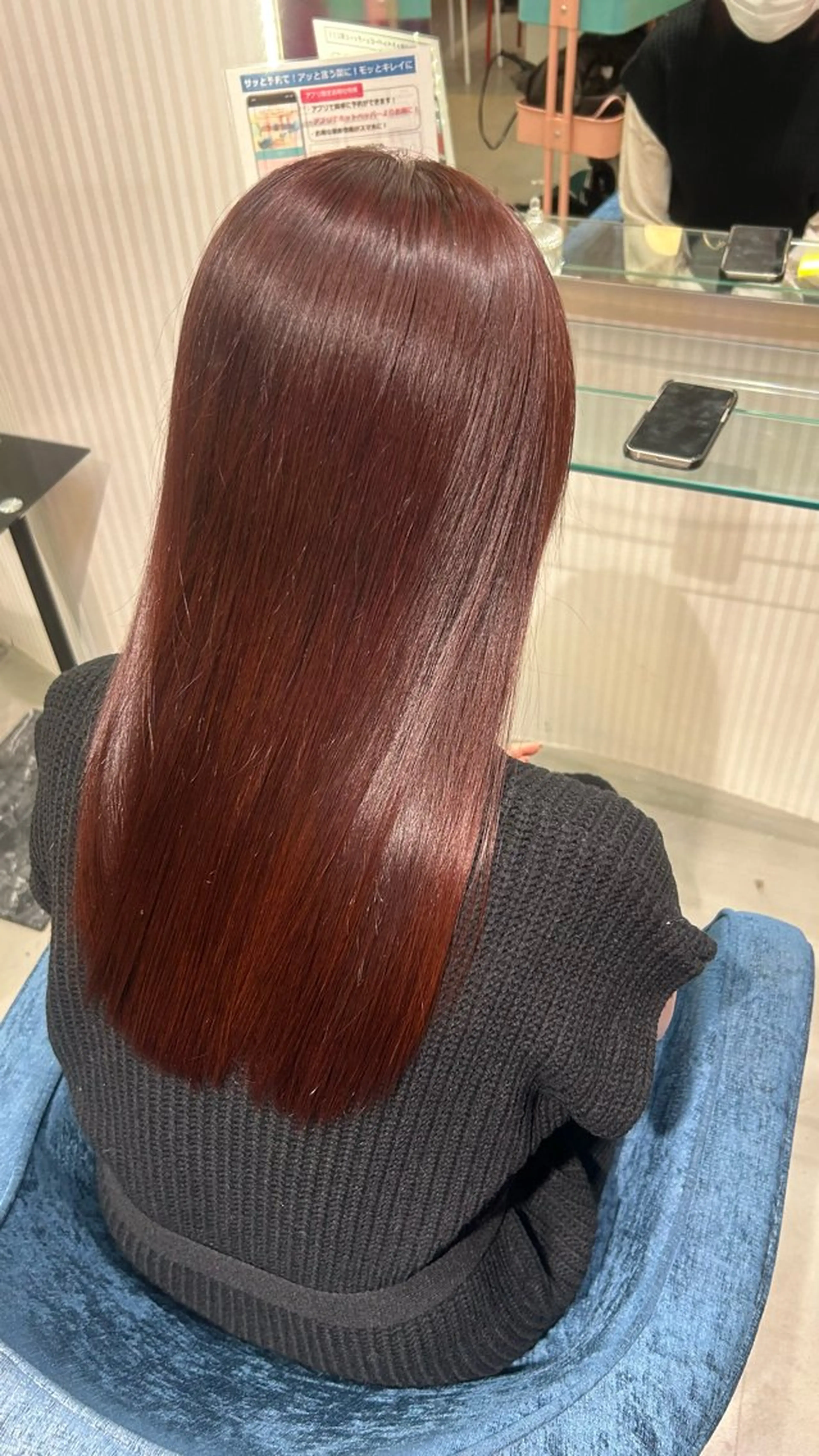 ロング カラー ヘアカラー Maelle 元町【マエル】所属・rococo./ 清穏🌈💗🦋のマツエク・マツパデザイン