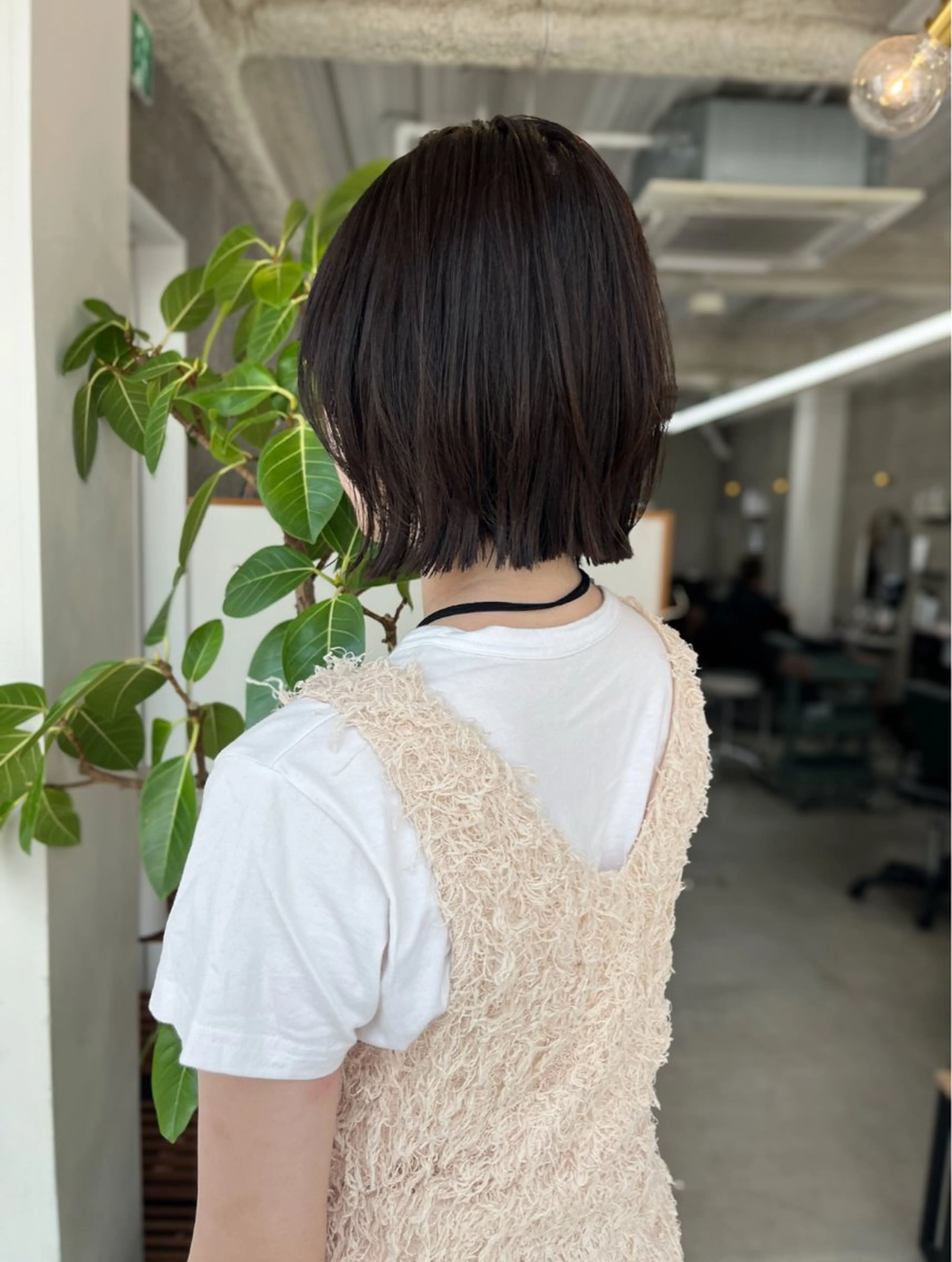 ショート ボブレイヤー ボブ レイヤーカット Merci Ayumiのヘアスタイル