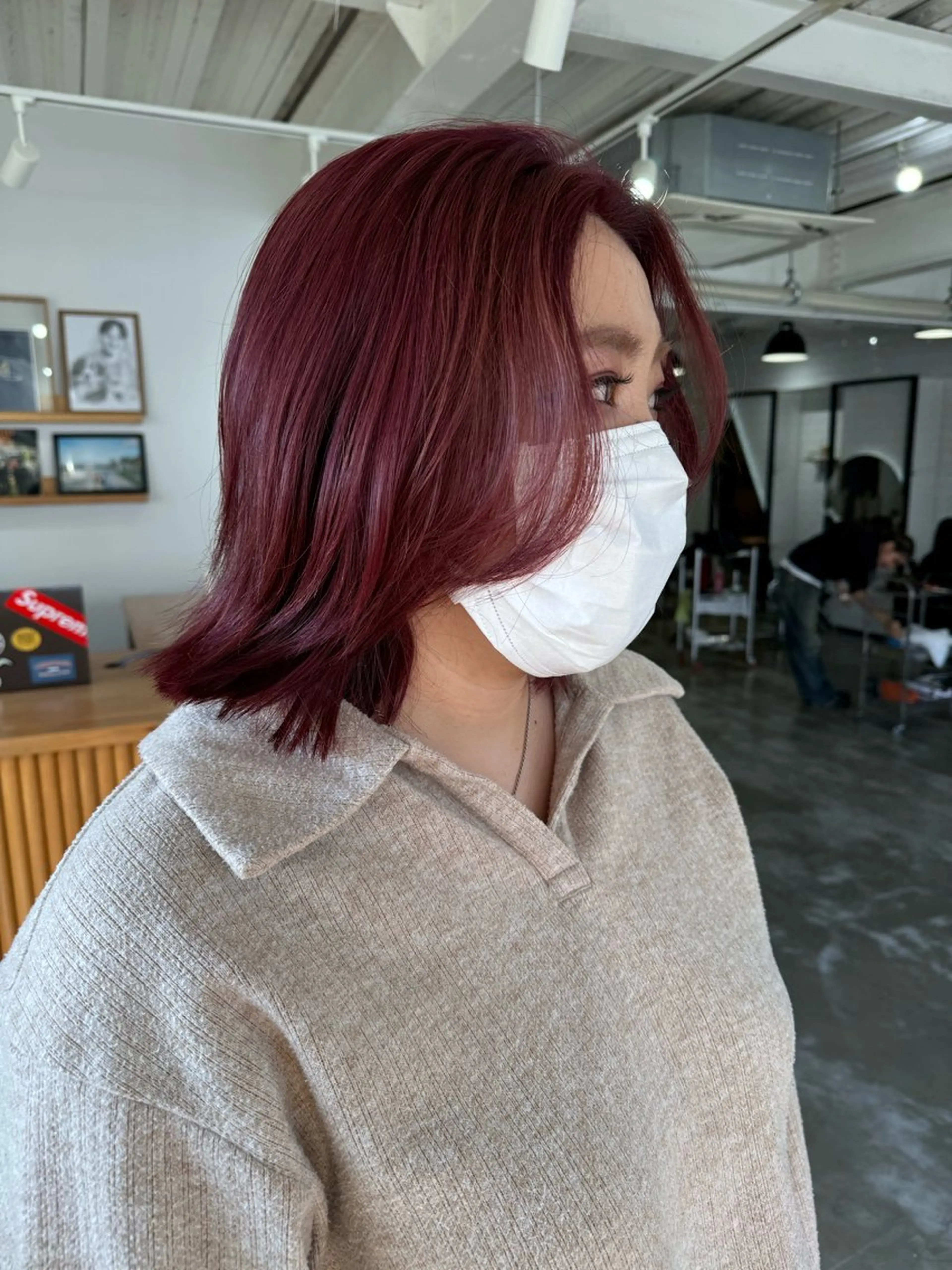 ショート カラー KOU×北谷× BY MY SIDEのヘアスタイル