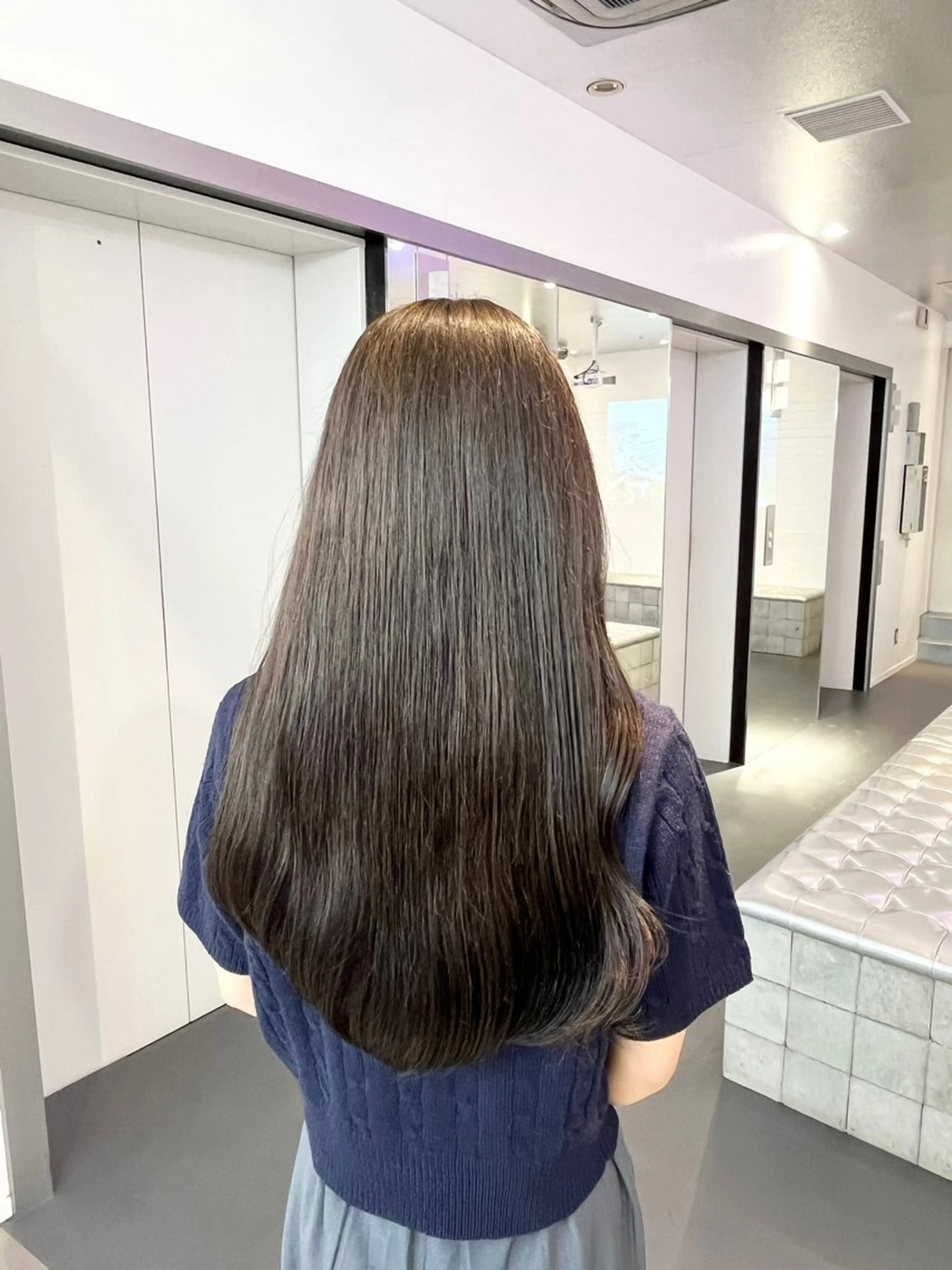 カラー RUA 🪽🤍のヘアスタイル