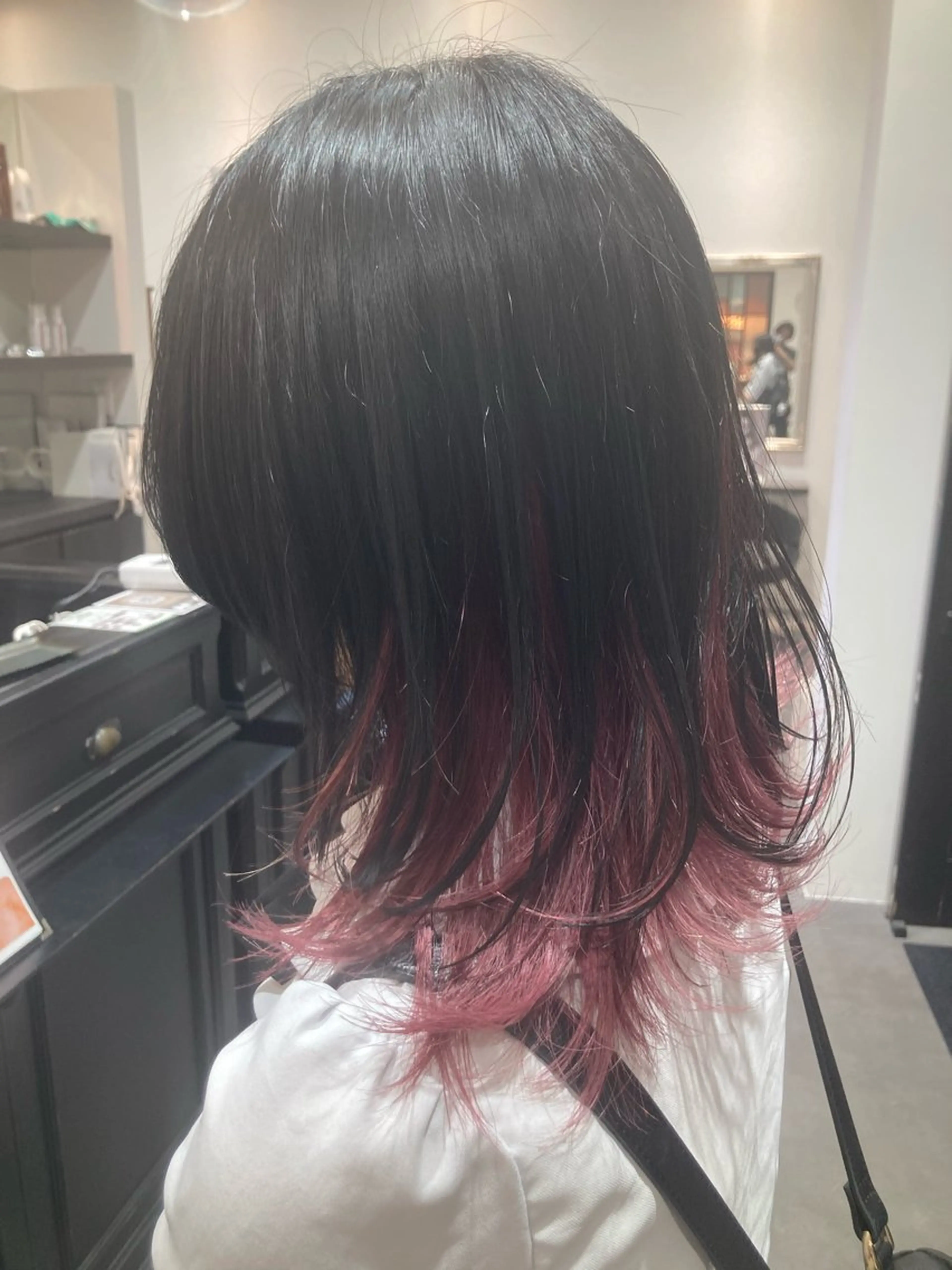 ミディアム カット ヘアカラー Claire 【クレール】所属・富山駅徒歩8分/ 透明感カラーみきやのヘアスタイル