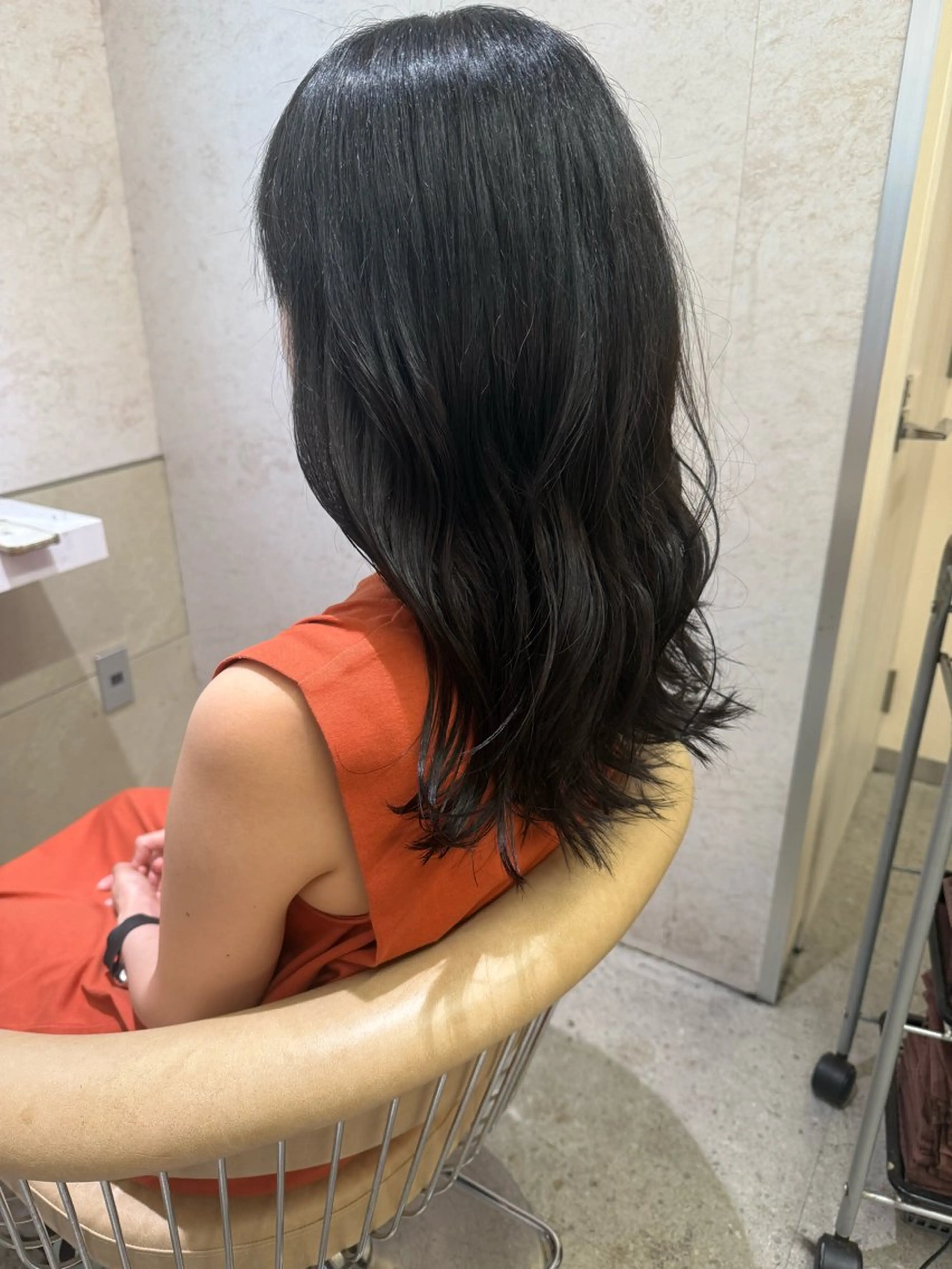 ロング カット 🔥ユウト🔥メンズ 特化/赤み消しカラーのヘアスタイル