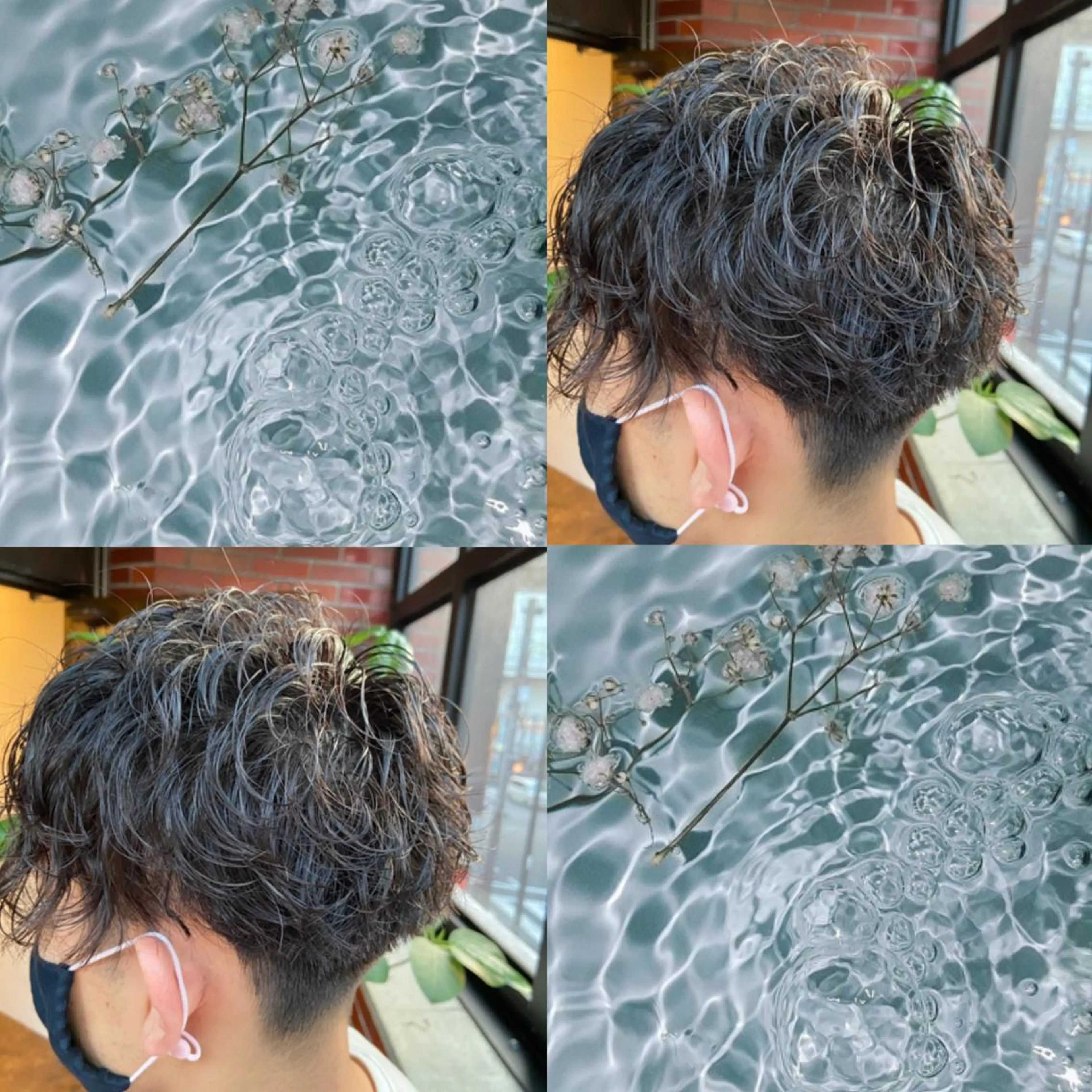 パーマ メンズ ワンカールで盛れる レイヤー✨深江裕稀のヘアスタイル