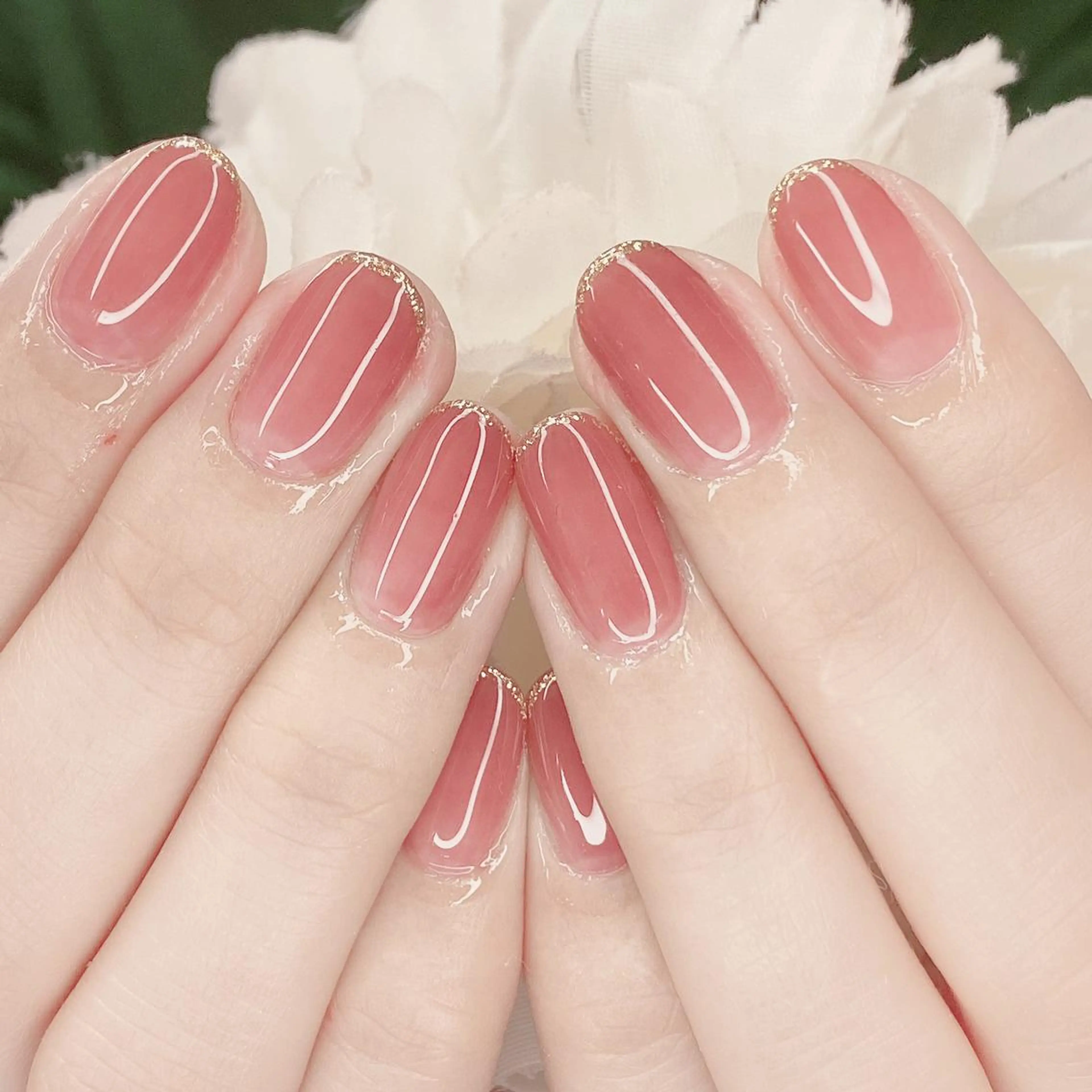 ネイル ラメ(グリッター) ハンドネイル Ｎail Ｓalon ertiのネイルデザイン