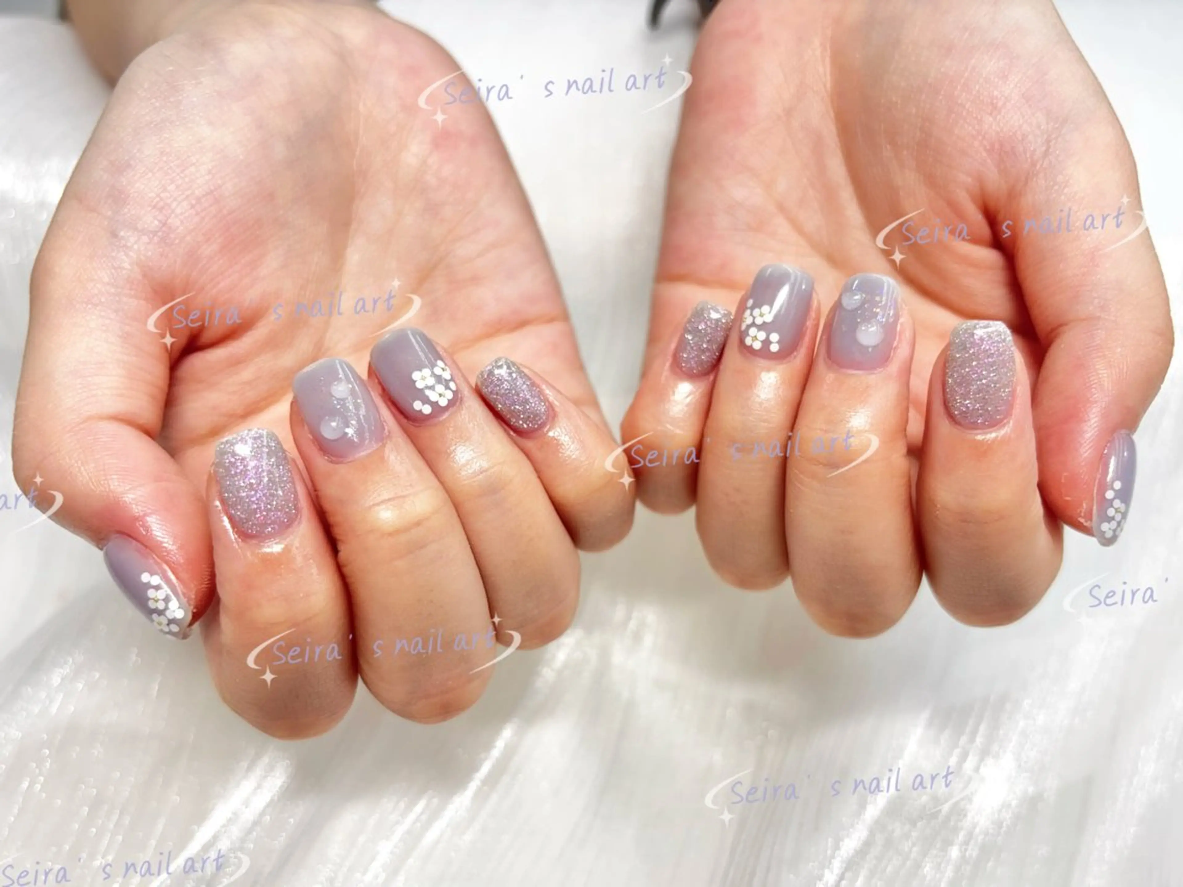 ネイル ハンドネイル Seira ʕ•ᴥ•ʔのネイルデザイン