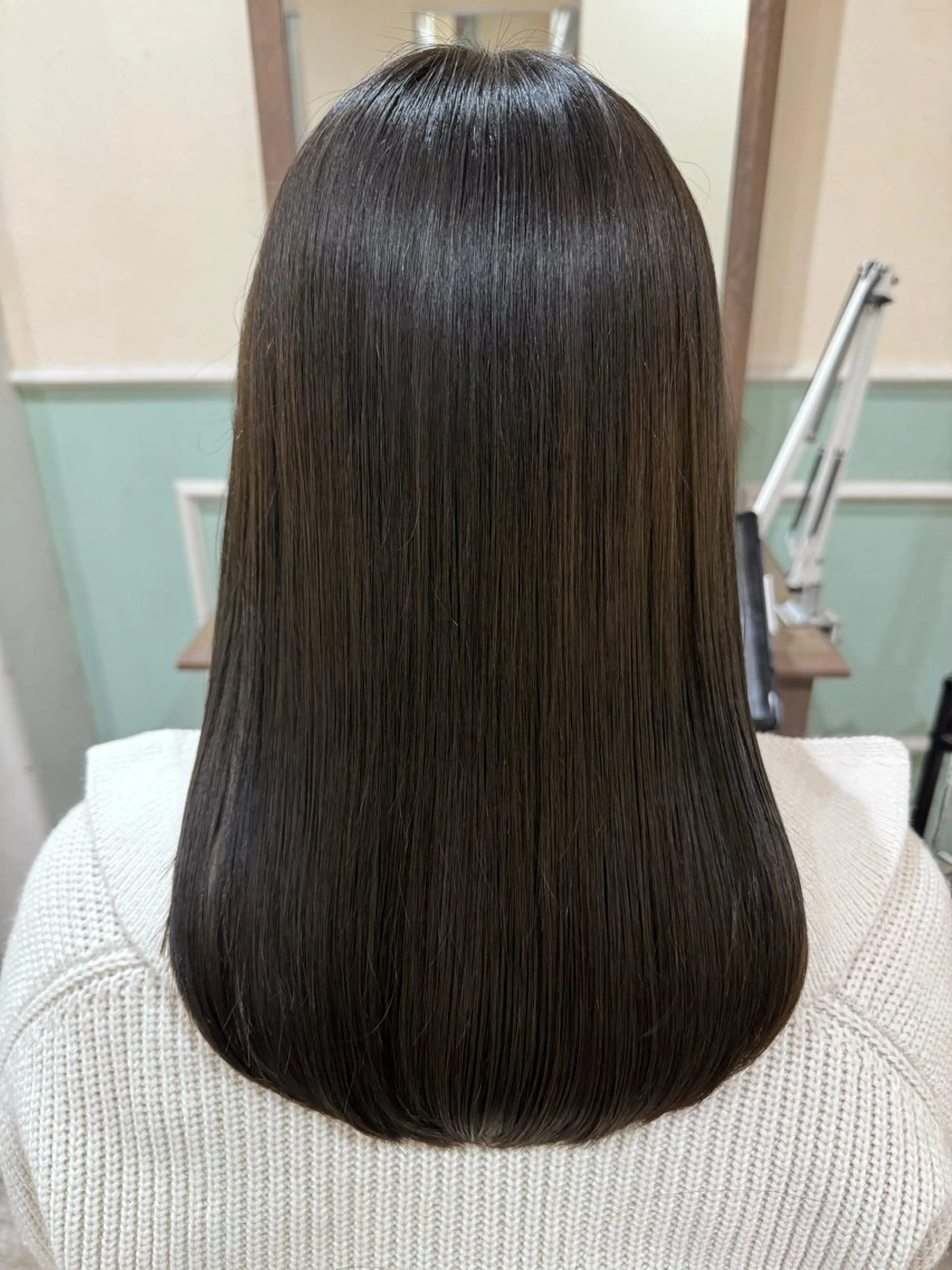 ロング カラー 髪質改善 カット ヘアカラー 縮毛矯正 トリートメント 新越谷noble店長 松本拓也▶◀*.のヘアスタイル