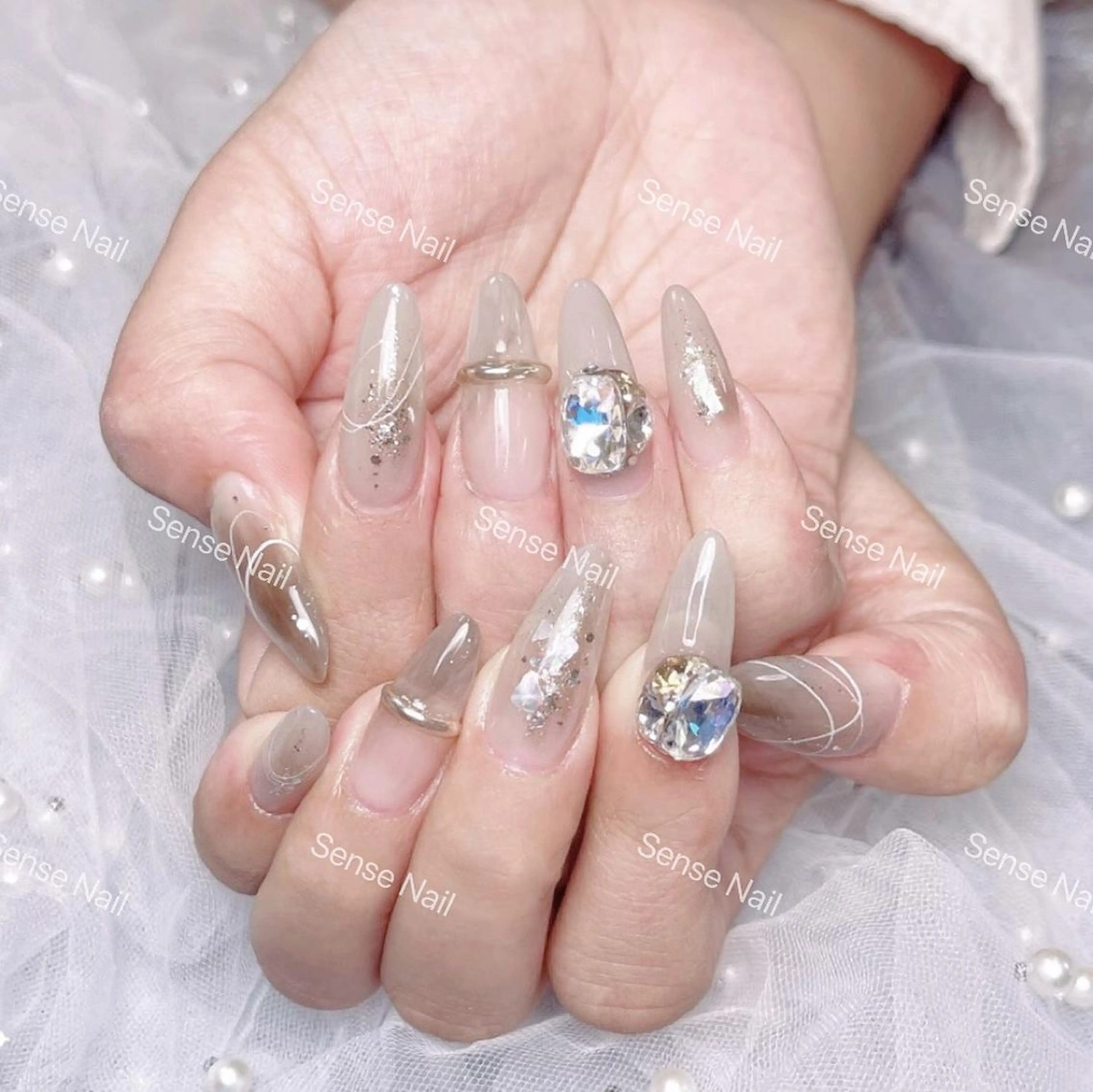 ネイル ハンドネイル Bunny 🐰のネイルデザイン