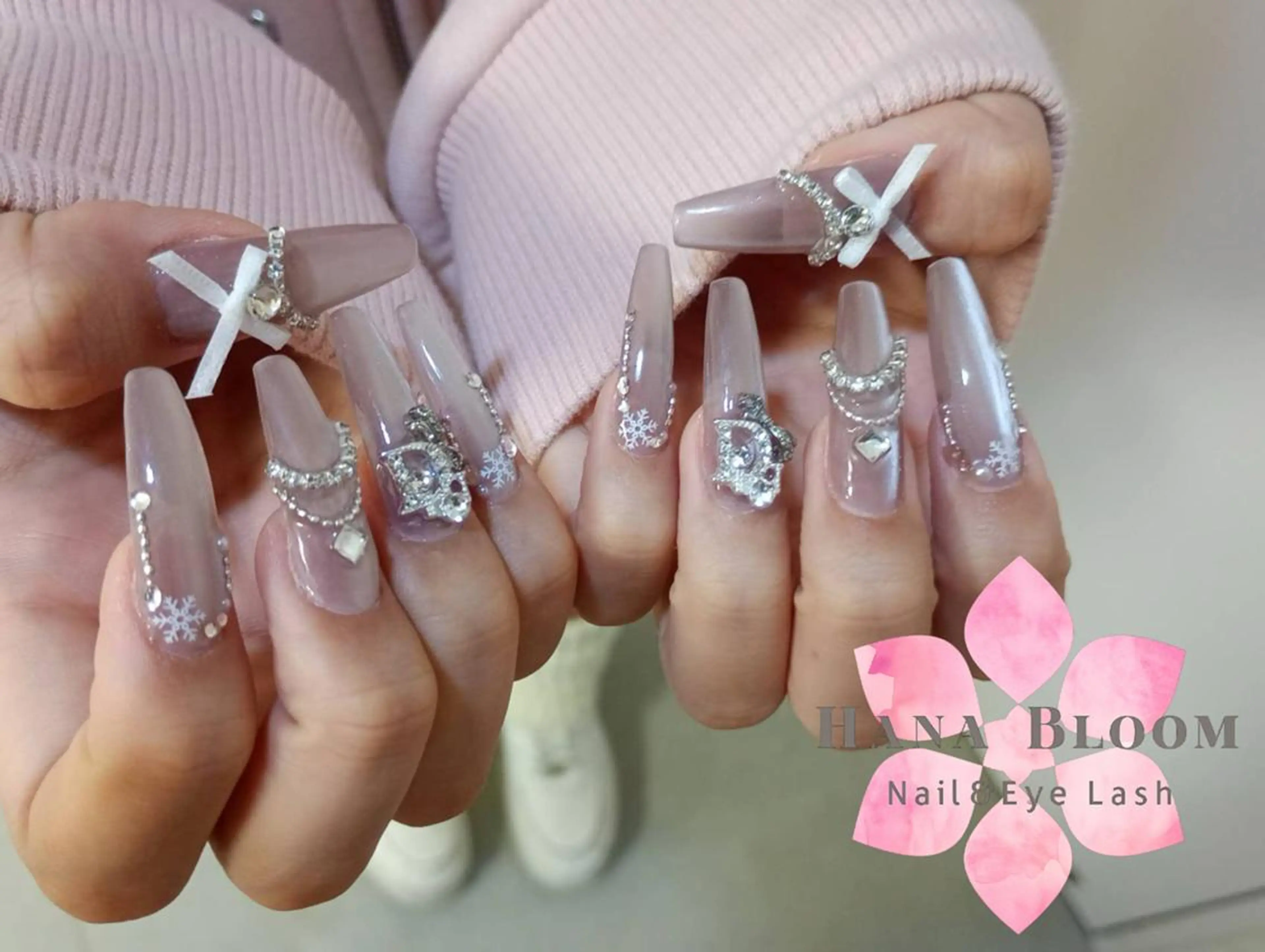 ネイル 長さ出し ジェルネイル 持ち込み パラジェル ワンホンネイル ハンドネイル ハンドケア Hana Bloom Nail💗YUIのネイルデザイン