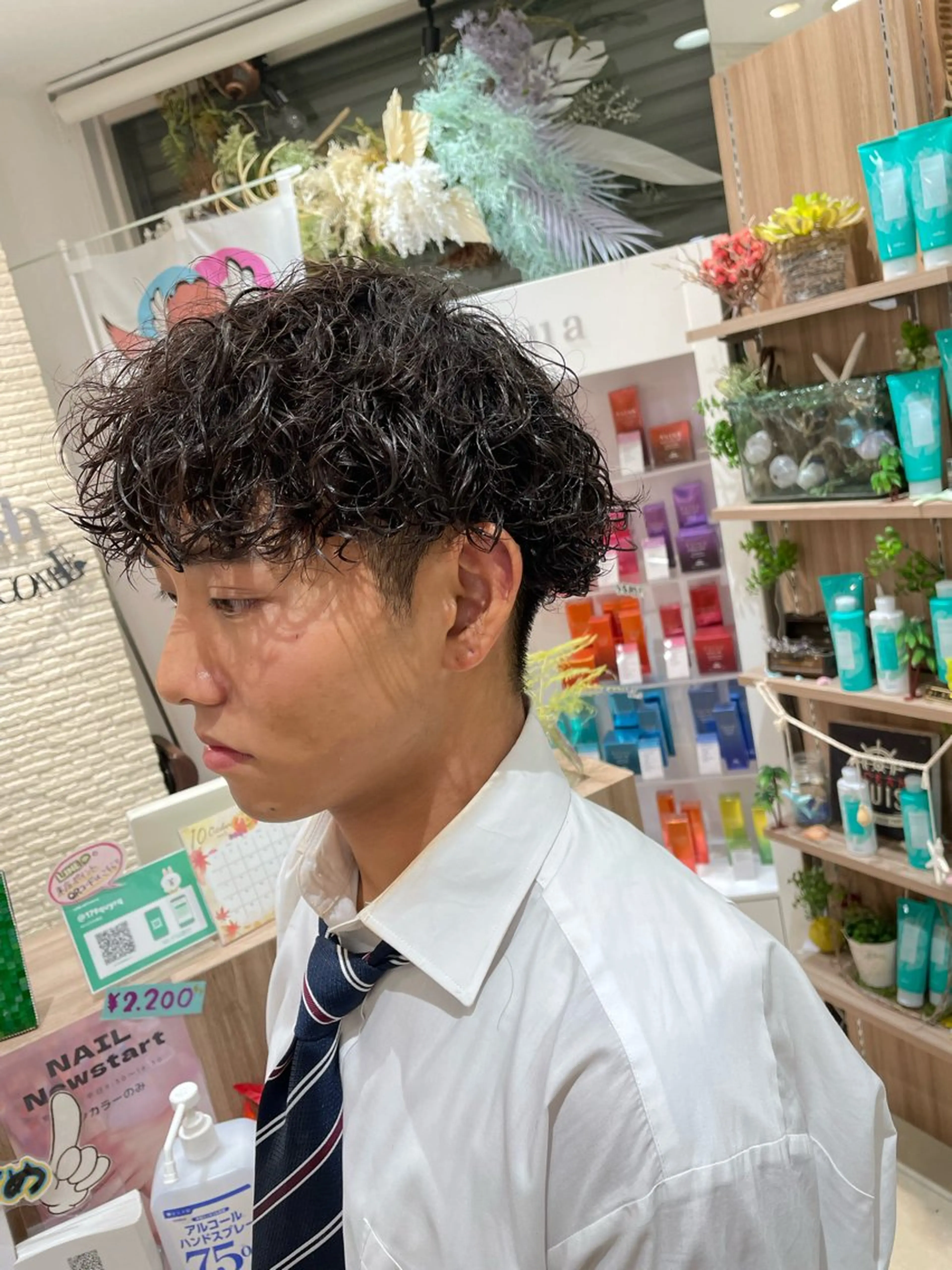 ショート 比嘉 龍佑のヘアスタイル