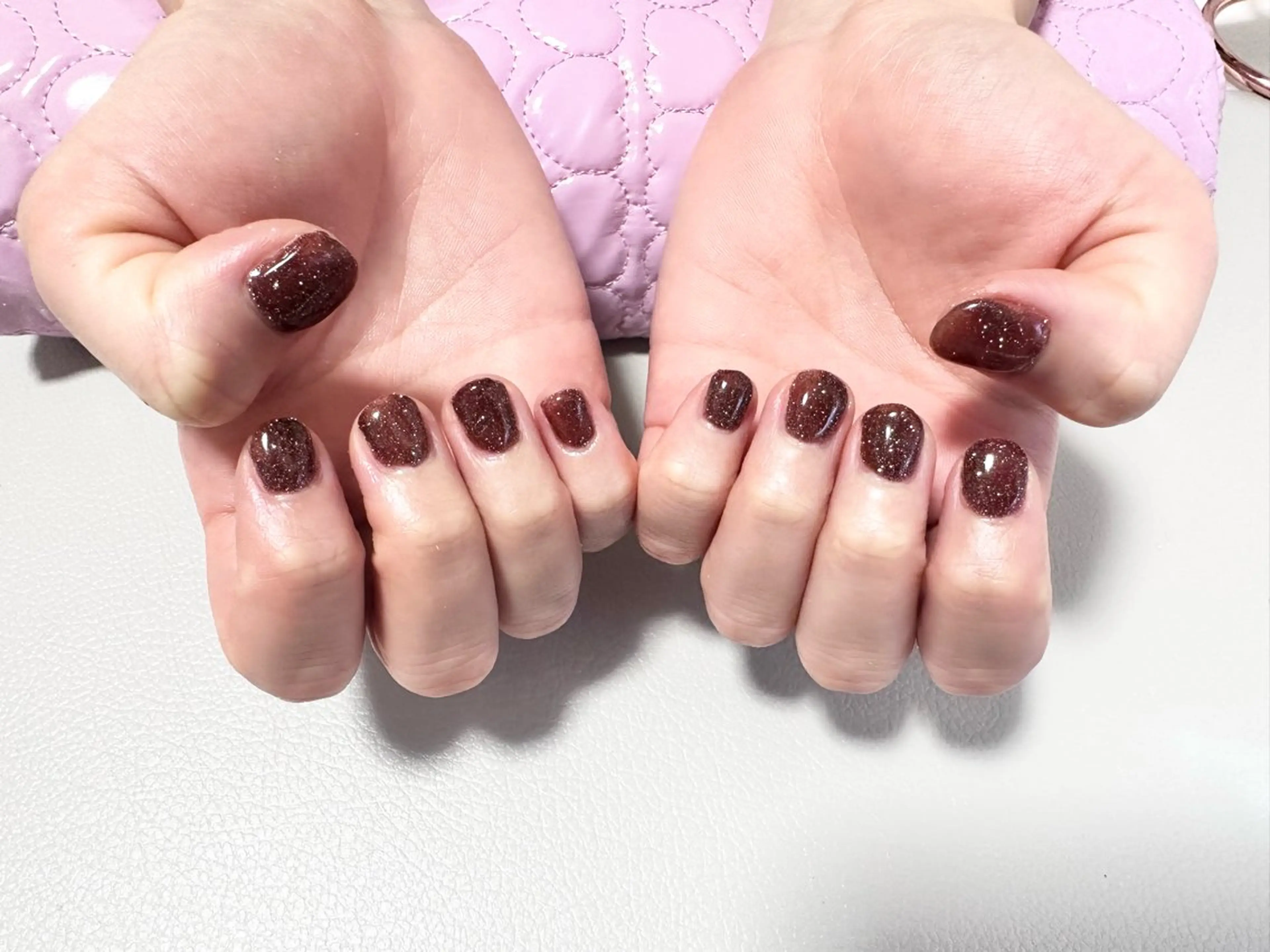 オフ込み、フラッシュネイル（パーツ付け放題プラス1000円）の写真