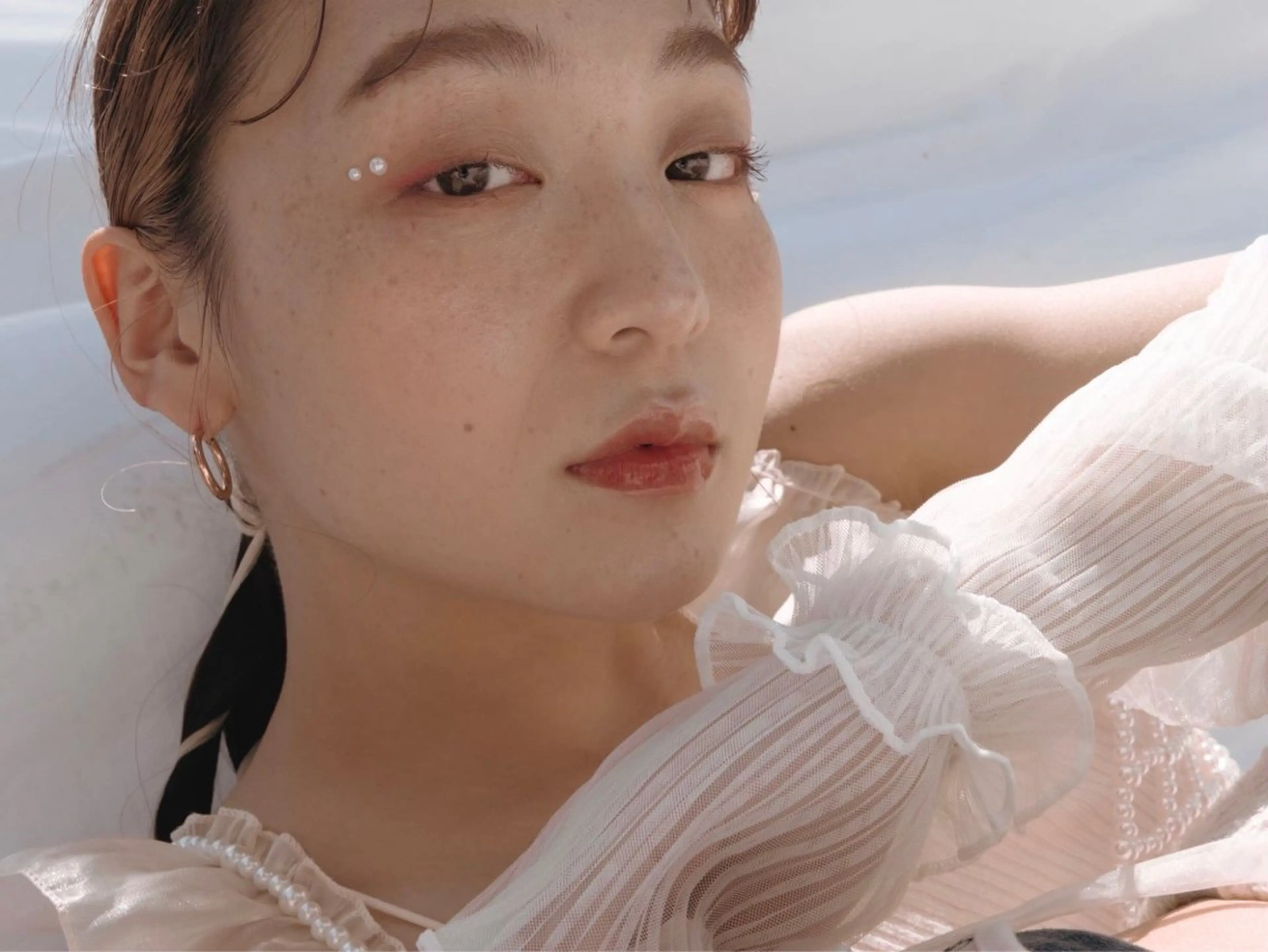 よこやま なぎさのヘアスタイル