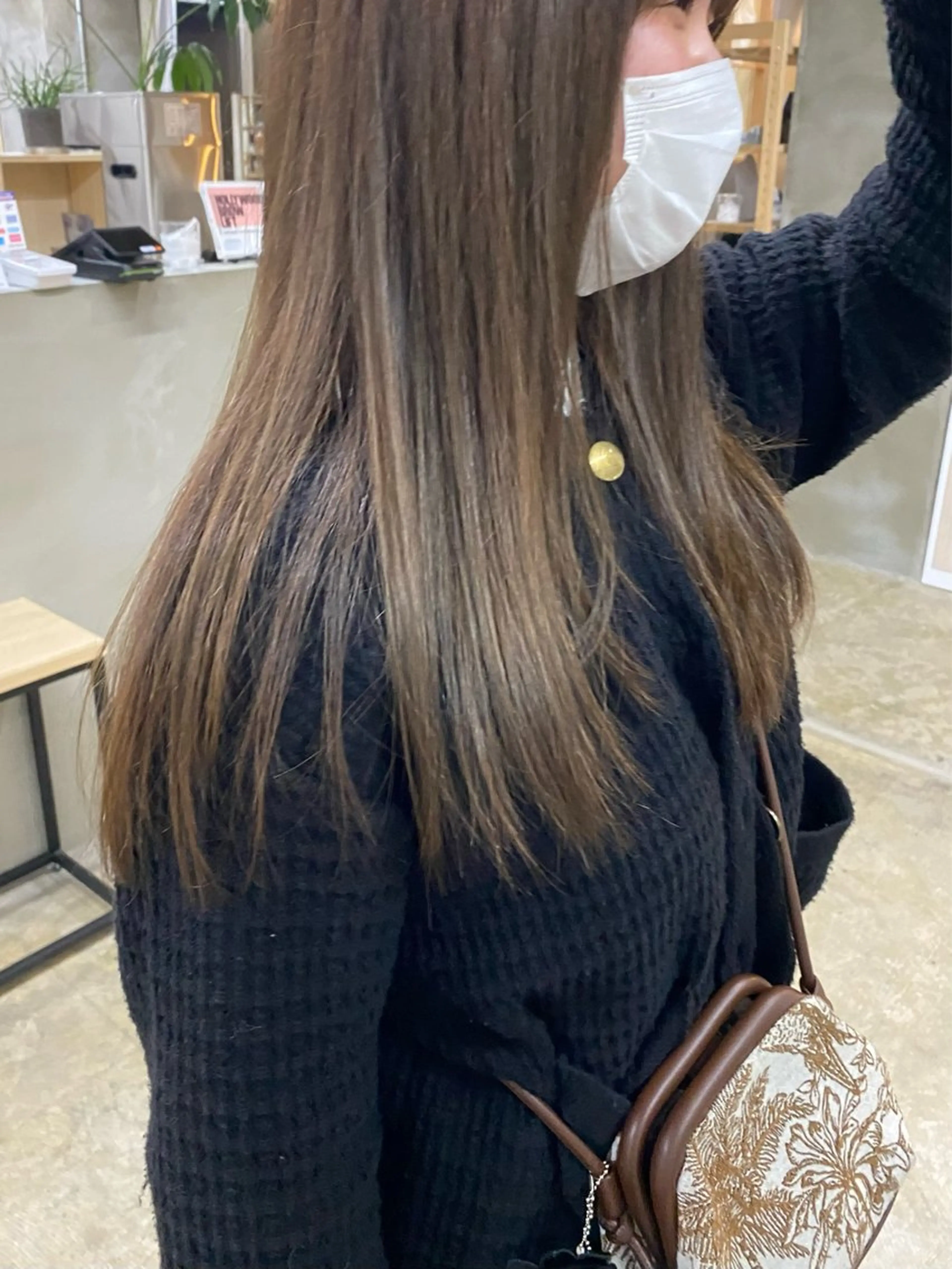 ロング シミズ アスカのヘアスタイル