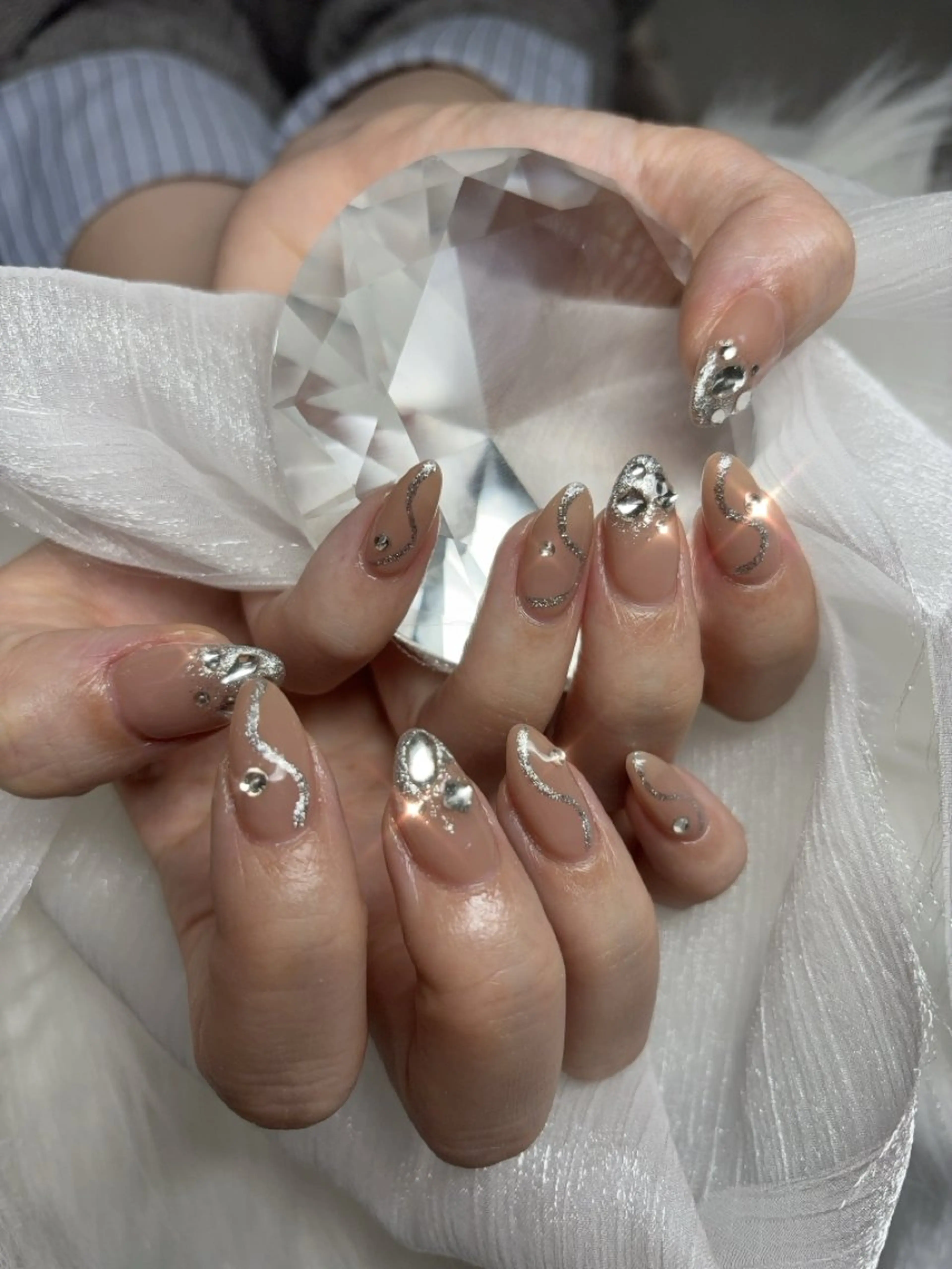 ネイル ハンドネイル Mermaid Nailのネイルデザイン