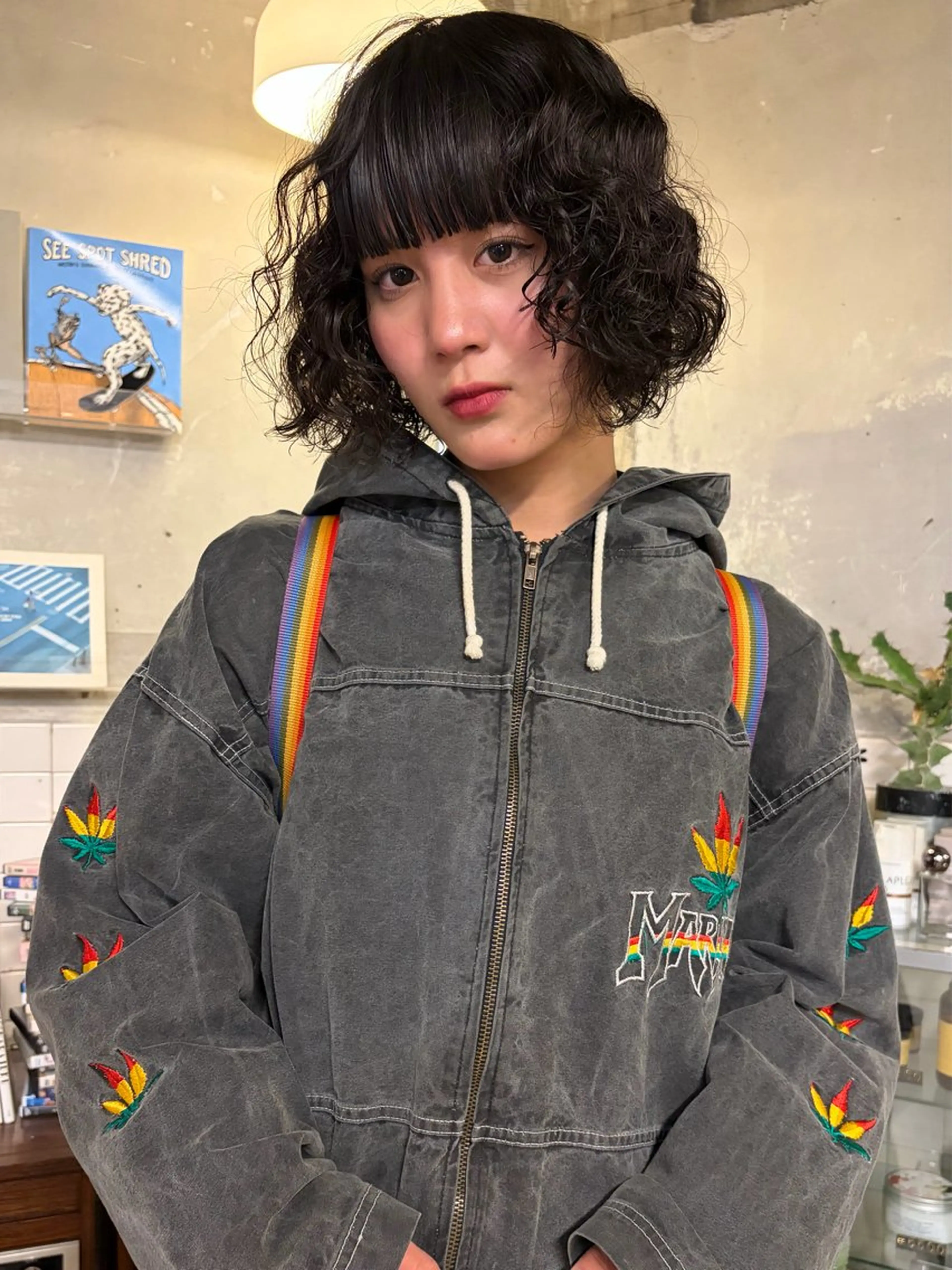 ショート パーマ MIKU 岡山／倉敷／カットのヘアスタイル