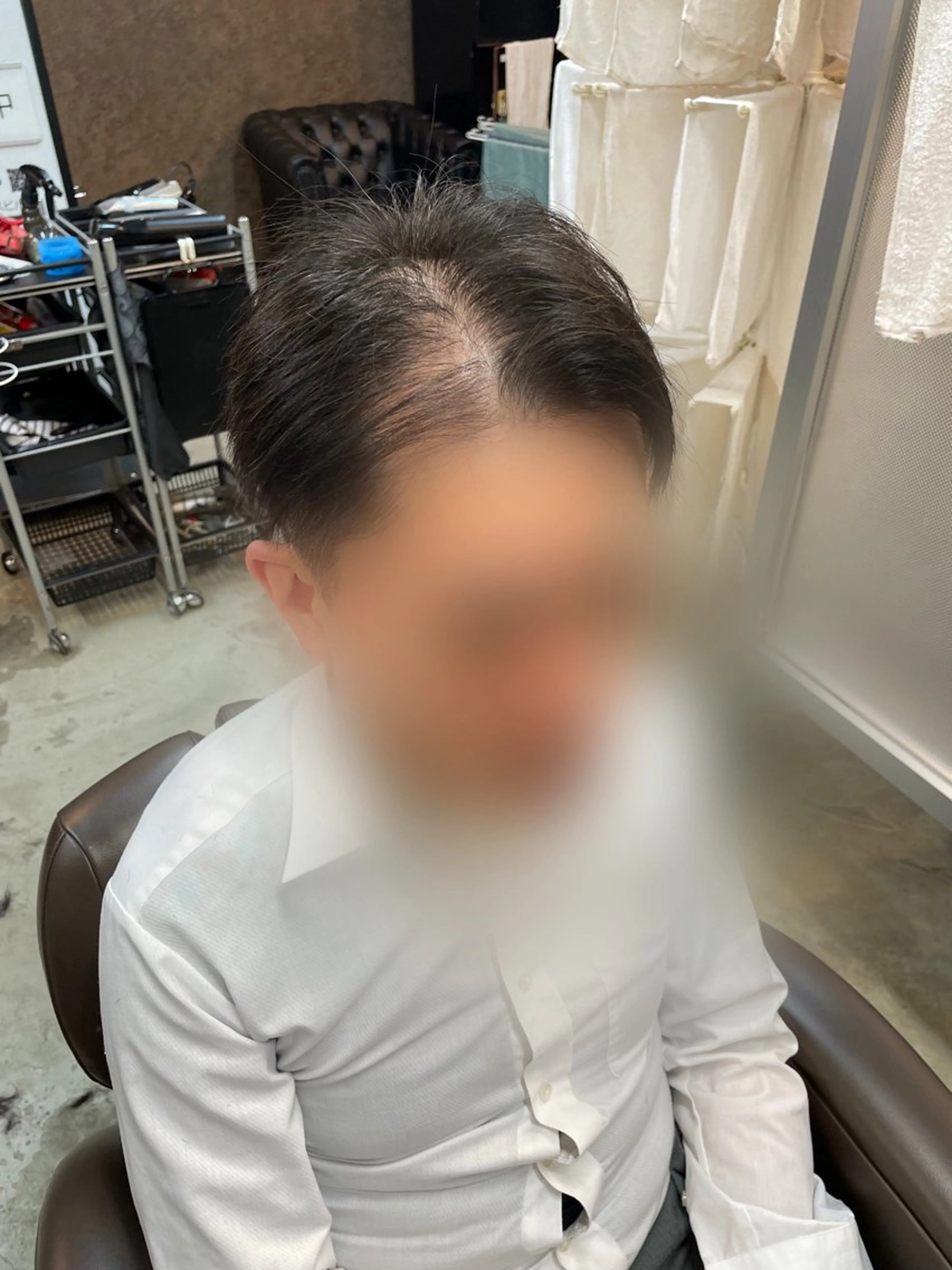 ショート メンズ メンズパーマ特化 カバヤマ　リョウのヘアスタイル