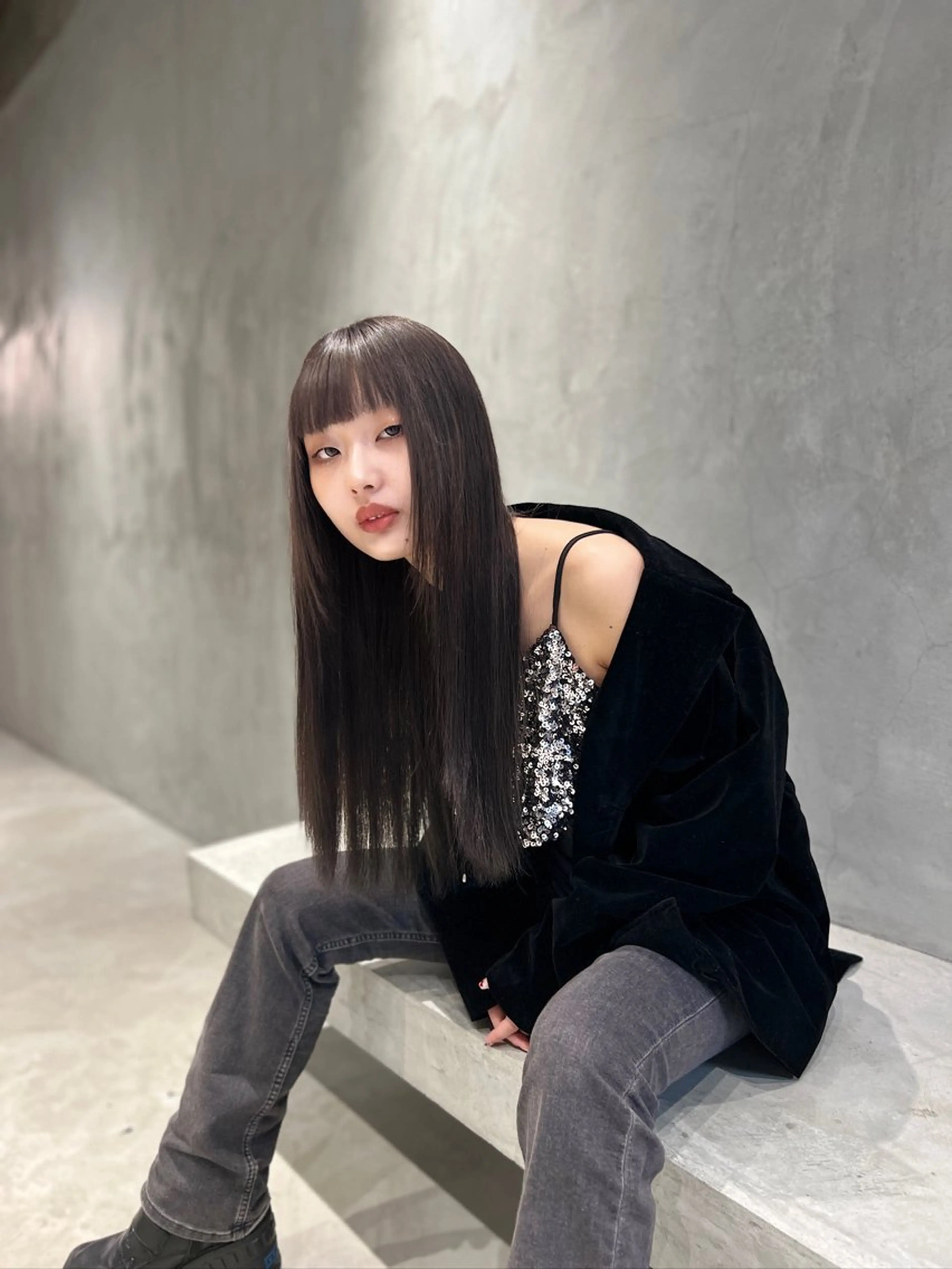 ロング カラー ロカリタ　河原町三条所属・🌐👽フクイ キララ🌎💎のヘアスタイル