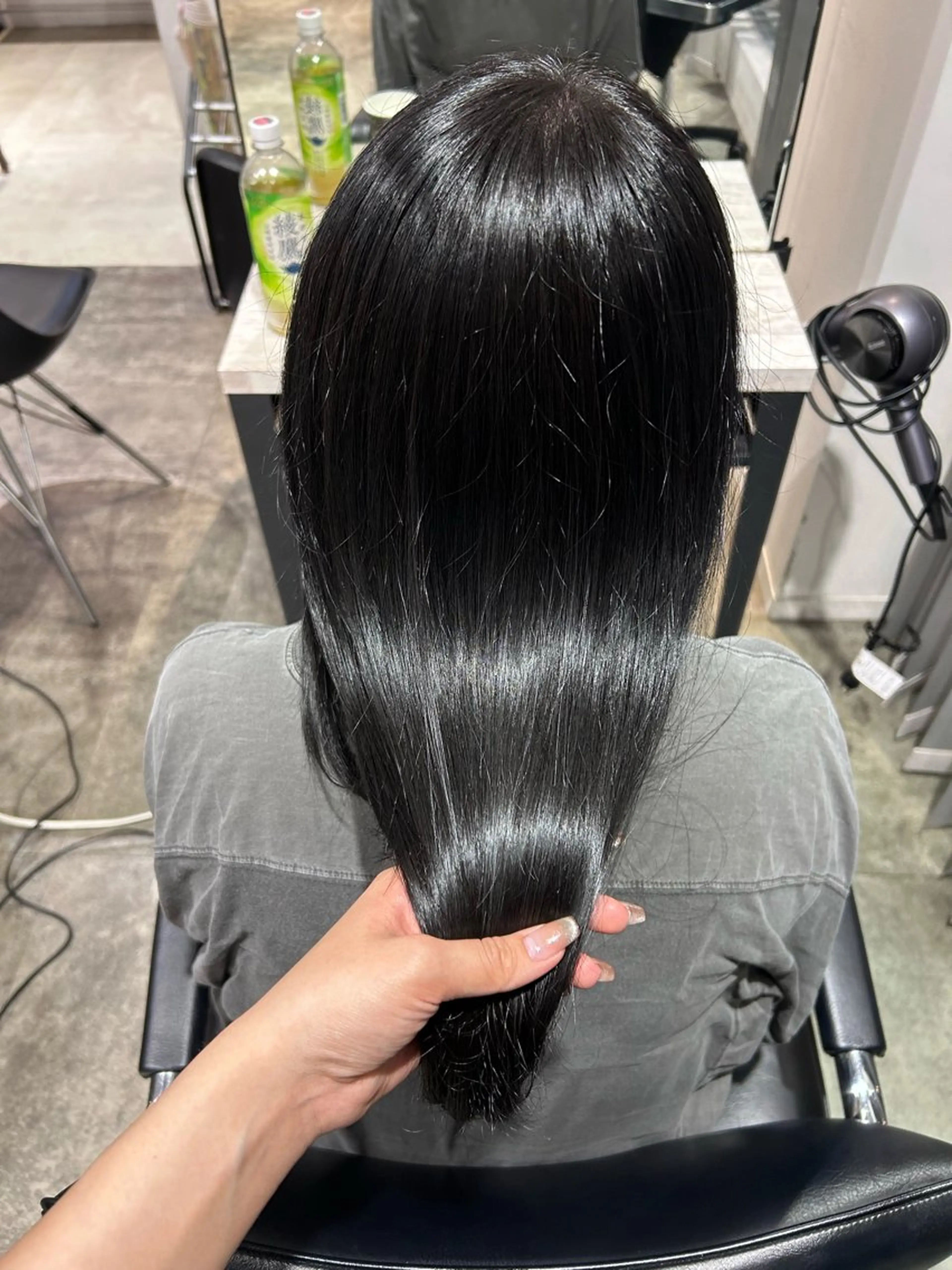 ミディアム 横手 あみのヘアスタイル