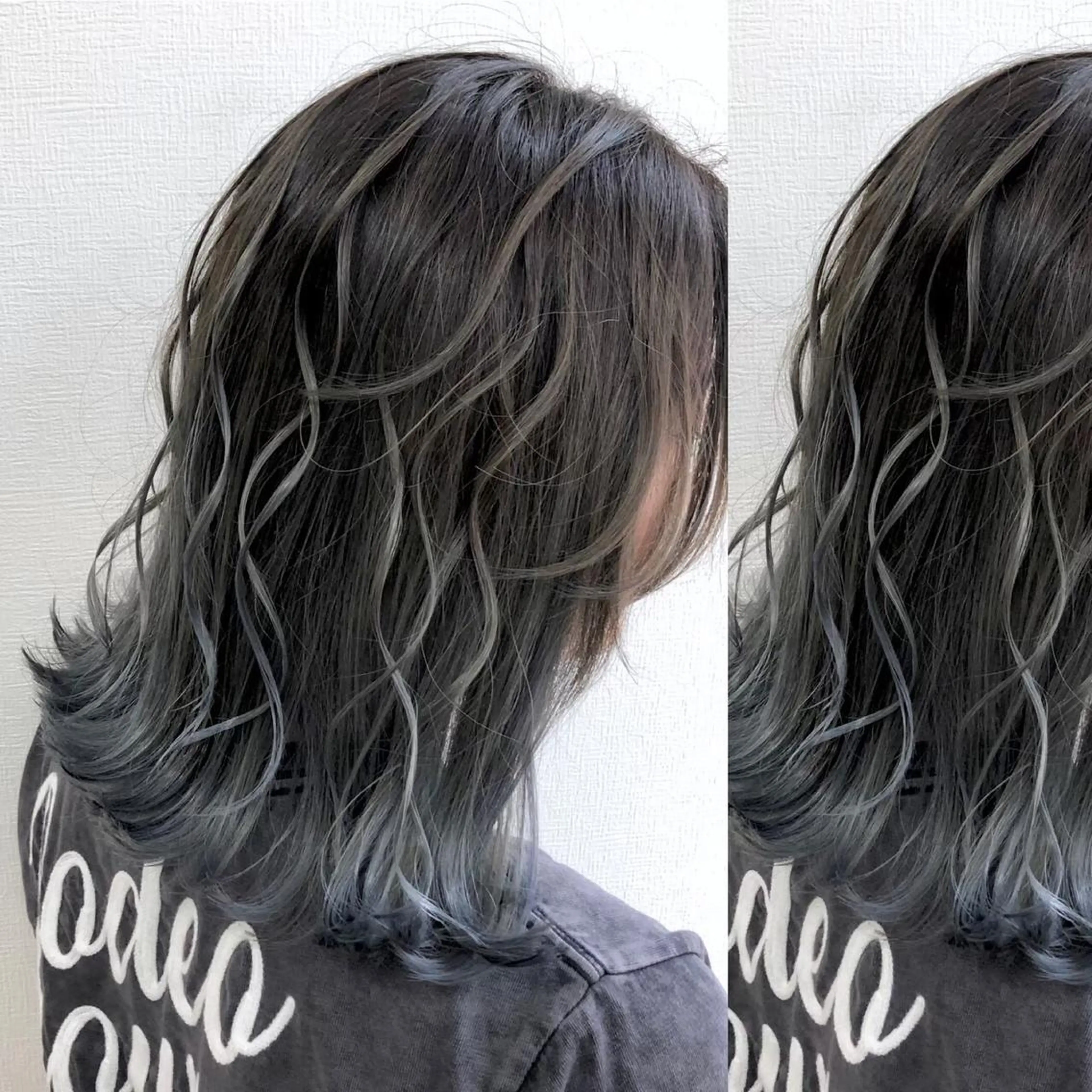 ショート カラー カット トリートメント JuNブリーチに 縮毛矯正するプロのヘアスタイル