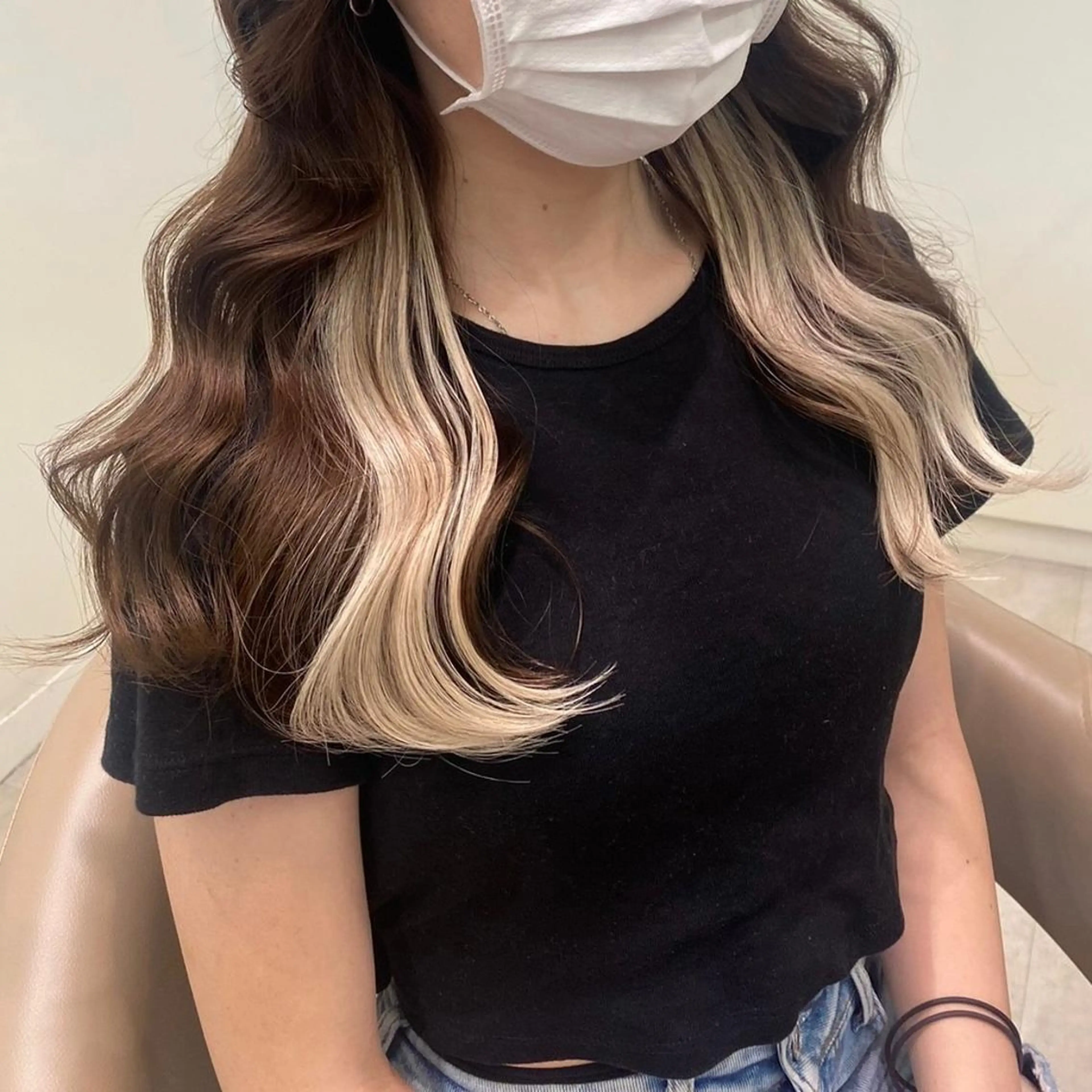 【エクステ人数限定❕/ ポイントカラー】１本¥330​〜​550/ノーダメージでご希望のカラーに💓の写真