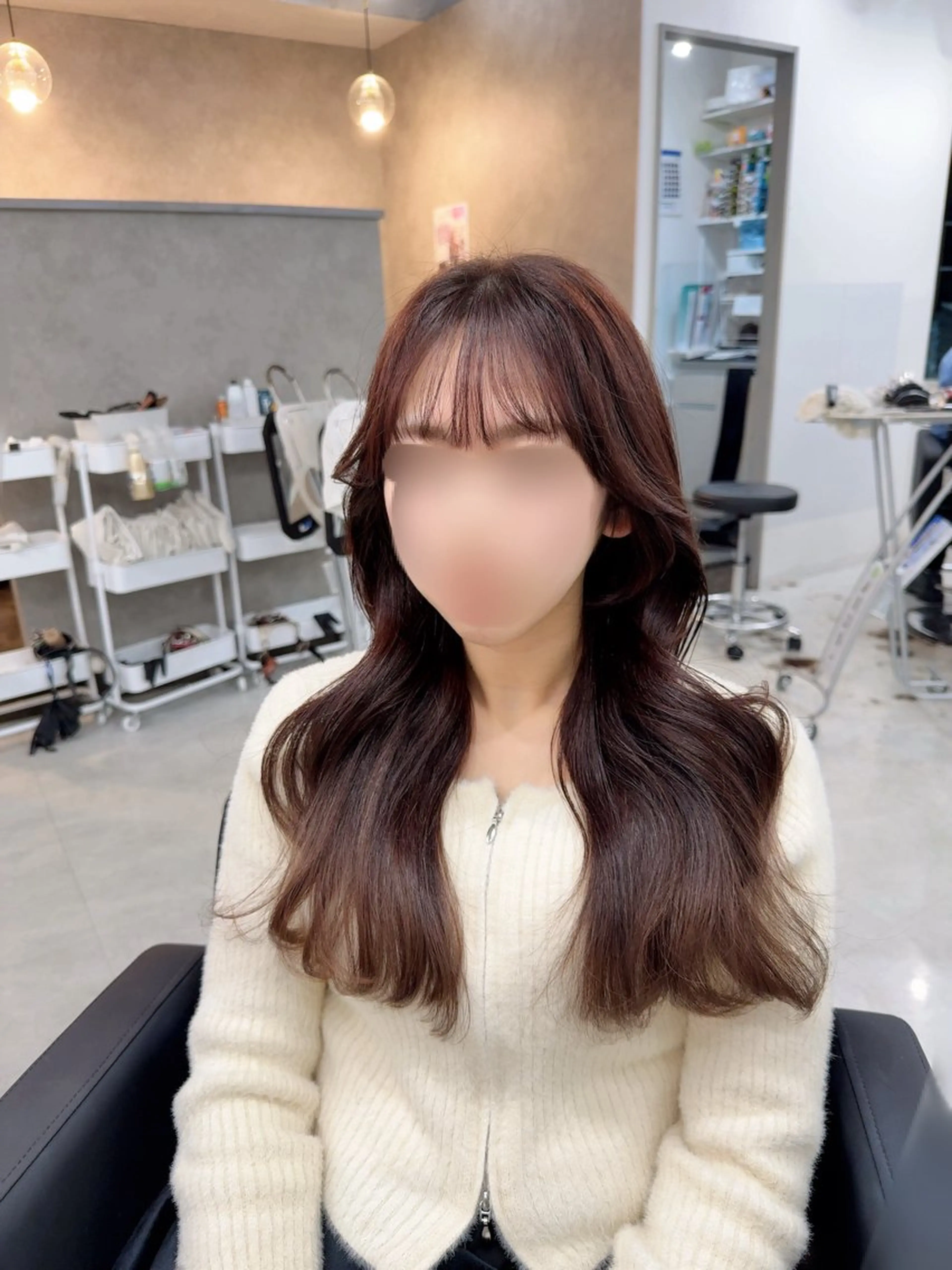 ロング MAHO/透明感カラ ー/髪質改善🍒のヘアスタイル