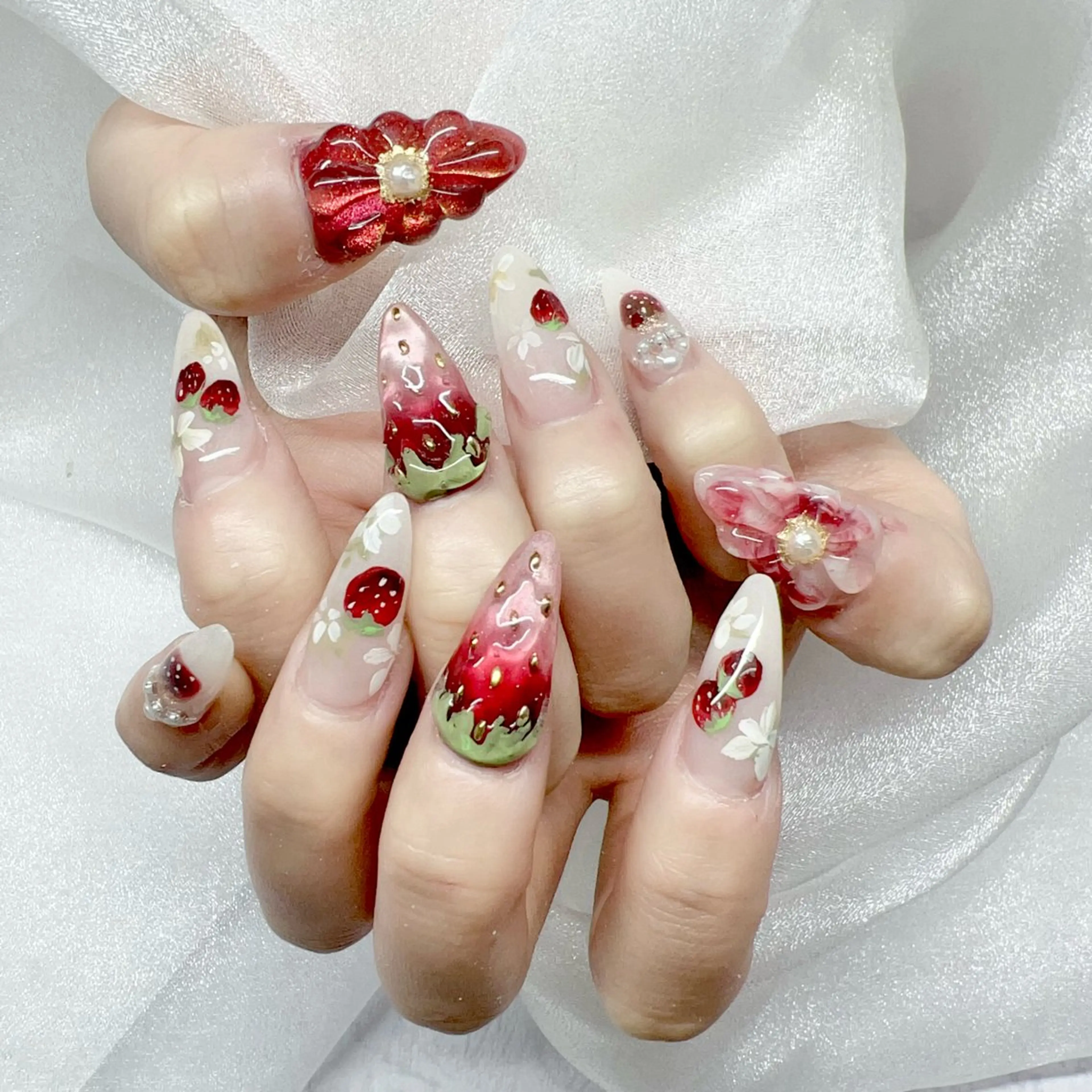 ネイル ハンドネイル Morpho nailのネイルデザイン