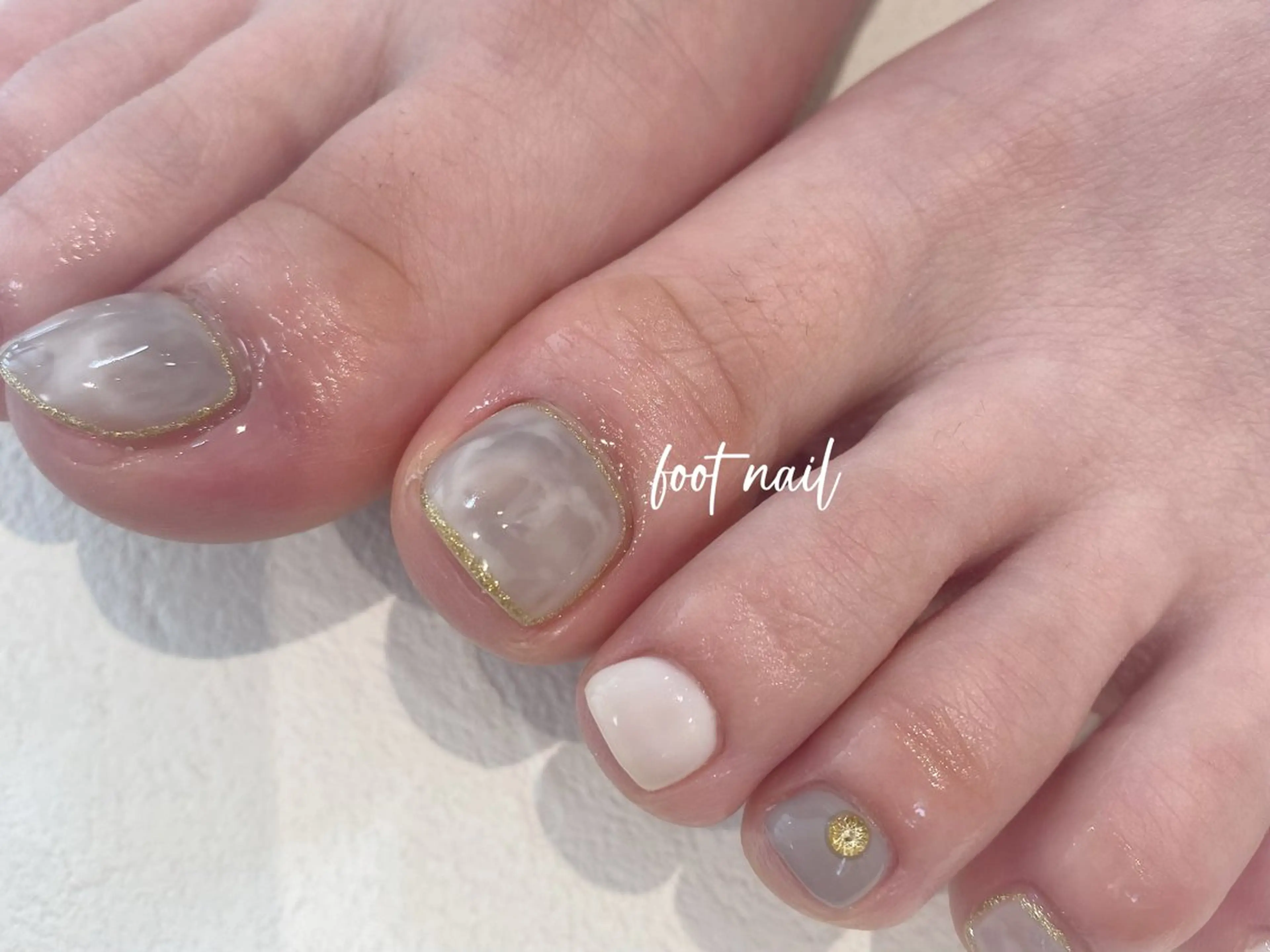 🐘𝐅𝐎𝐎𝐓定額デザイン🐘🫧オフケア込の写真