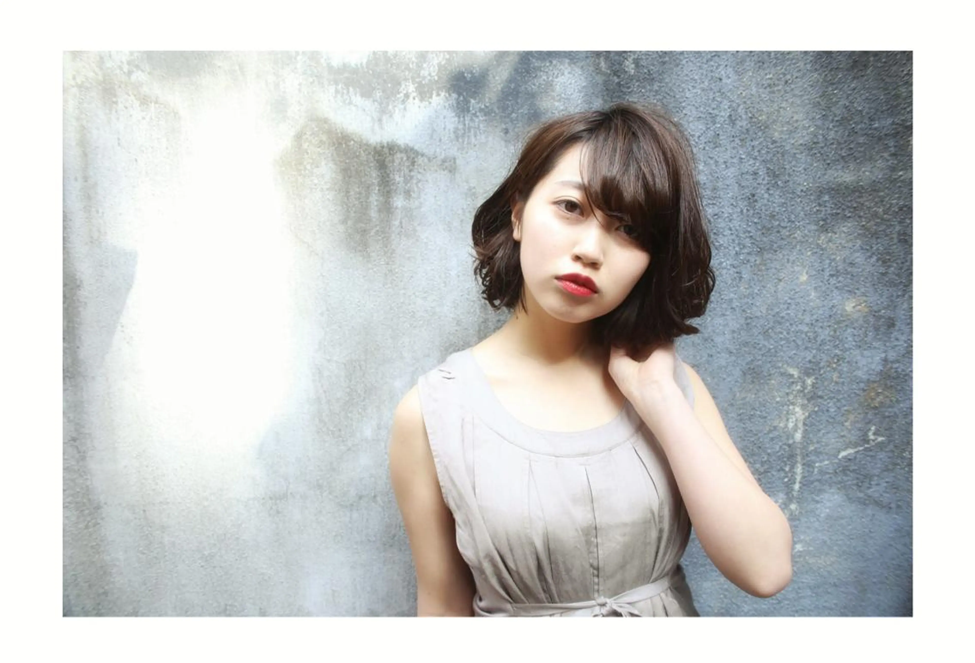 ショート カラー vato マンツーマンサロンのヘアスタイル