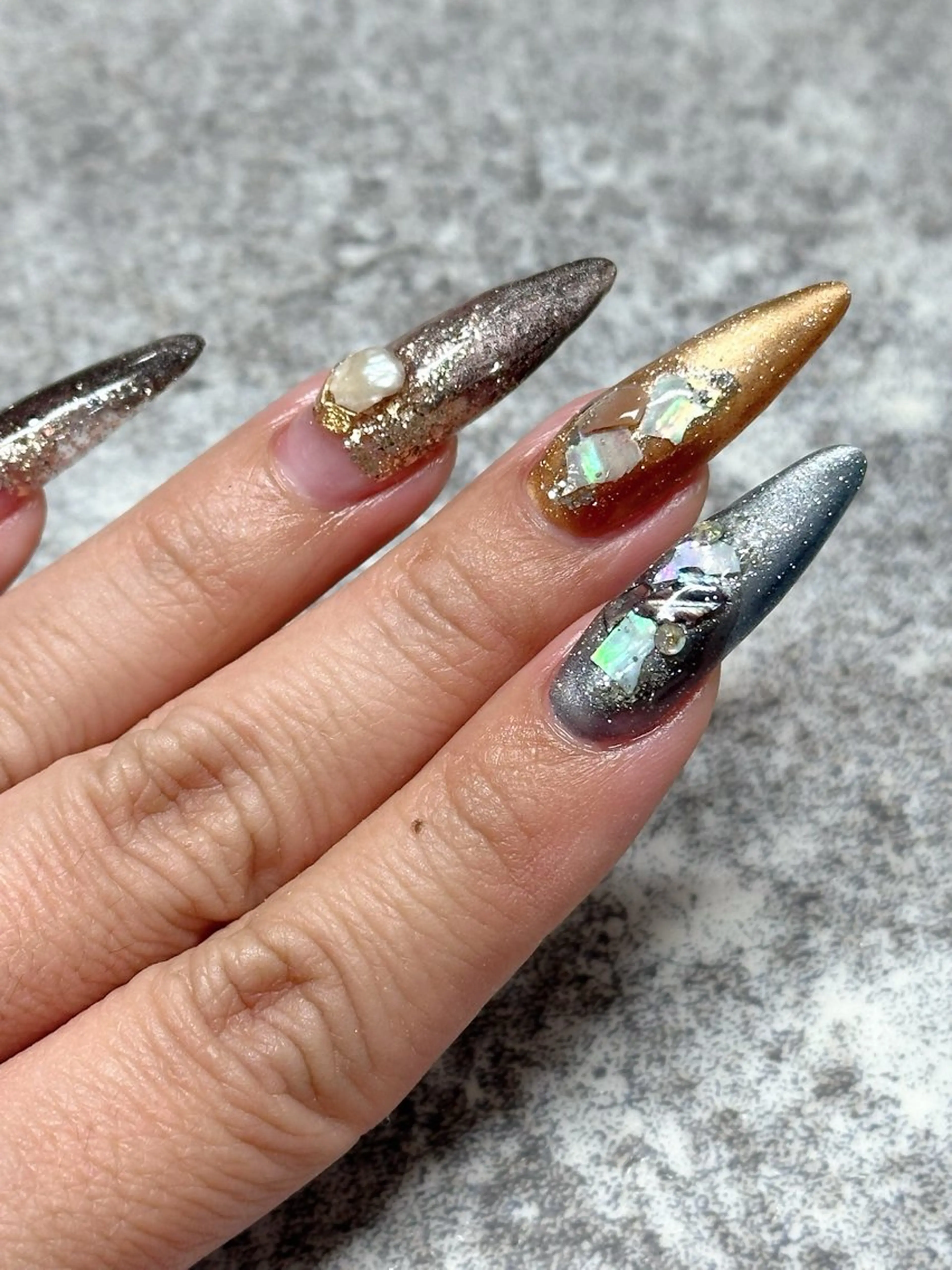 ネイル フラッシュネイル フラッシュマグ wellmoon Tanaのネイルデザイン