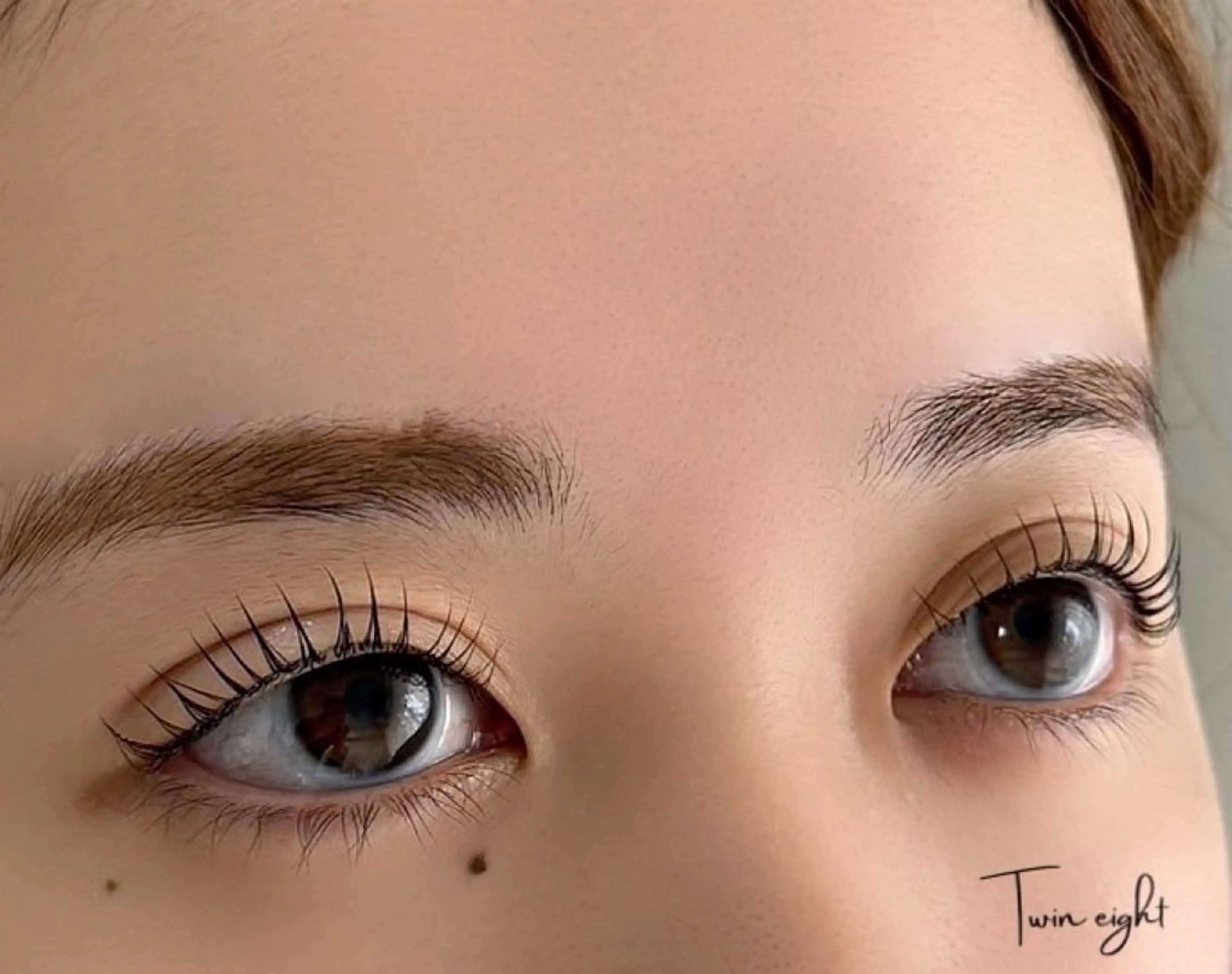 マツエク・マツパ 一重×まつ毛パーマ Twin Eight kawabataのマツエク・マツパデザイン