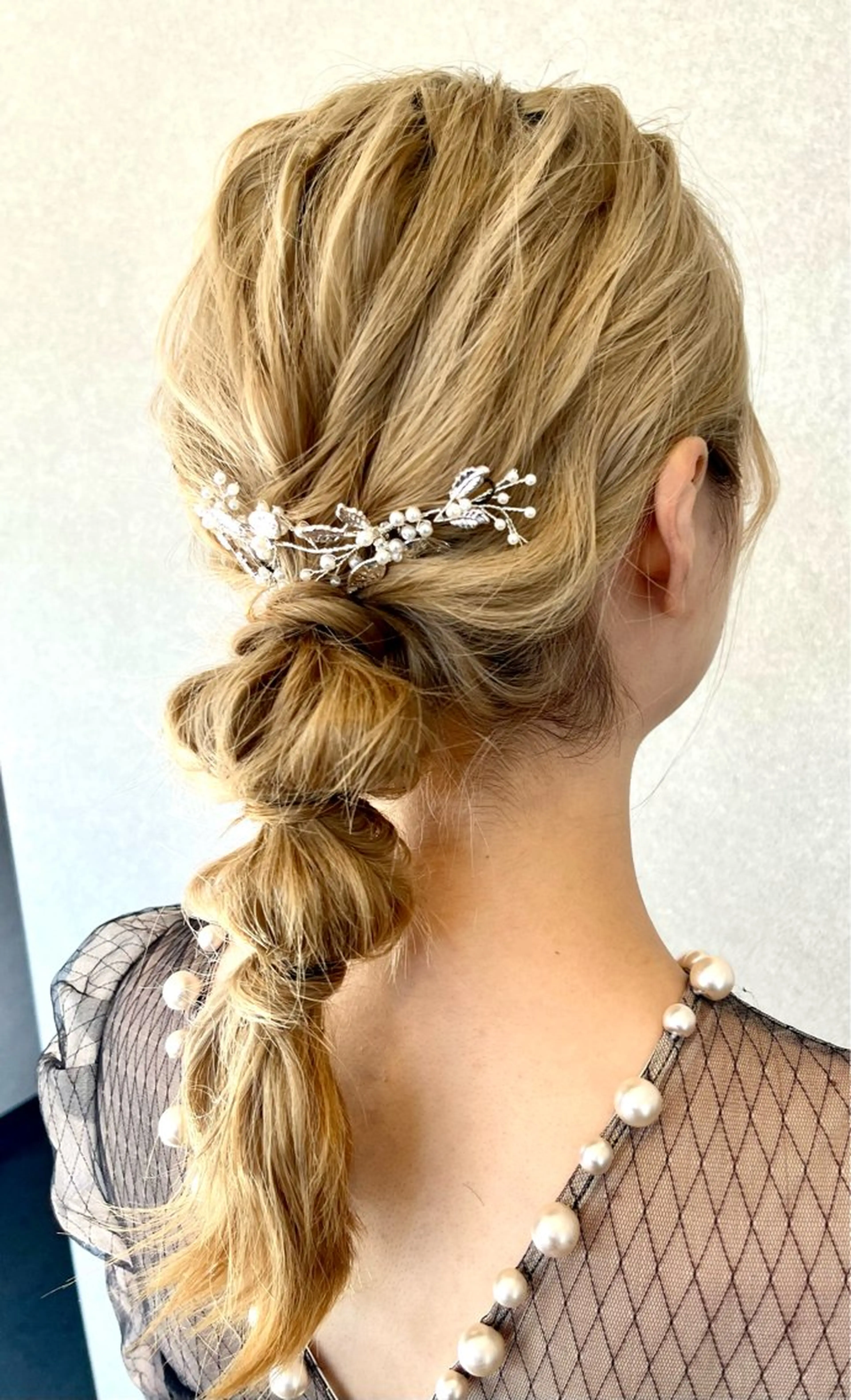 セミロング デート 玉ねぎヘアー ヘアセット 髪質改善⚡️カラー 🍀武久 誠🍀のヘアスタイル