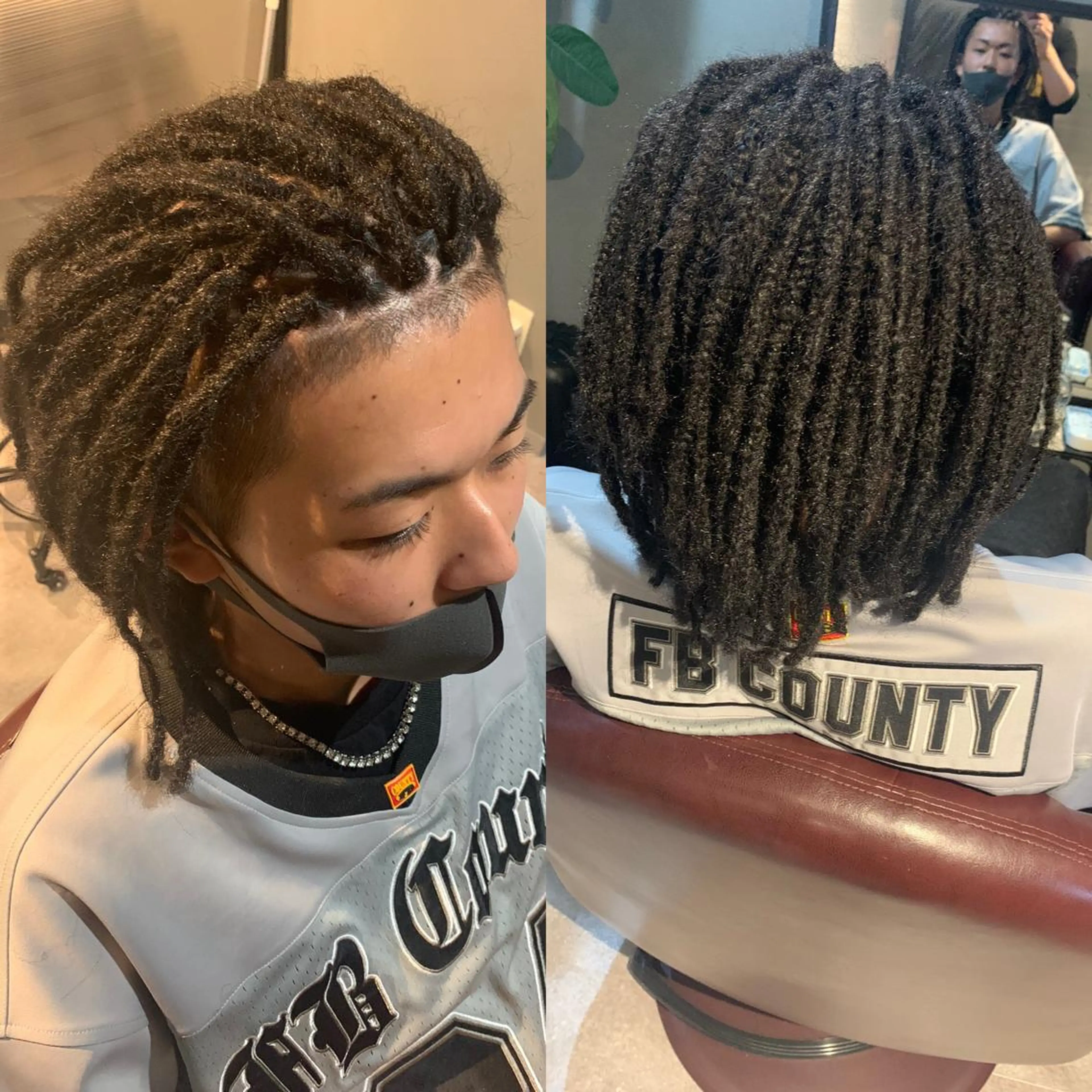 ヘアアレンジ メンズ ツーブロック エクステ SPINEL Sawaのヘアスタイル