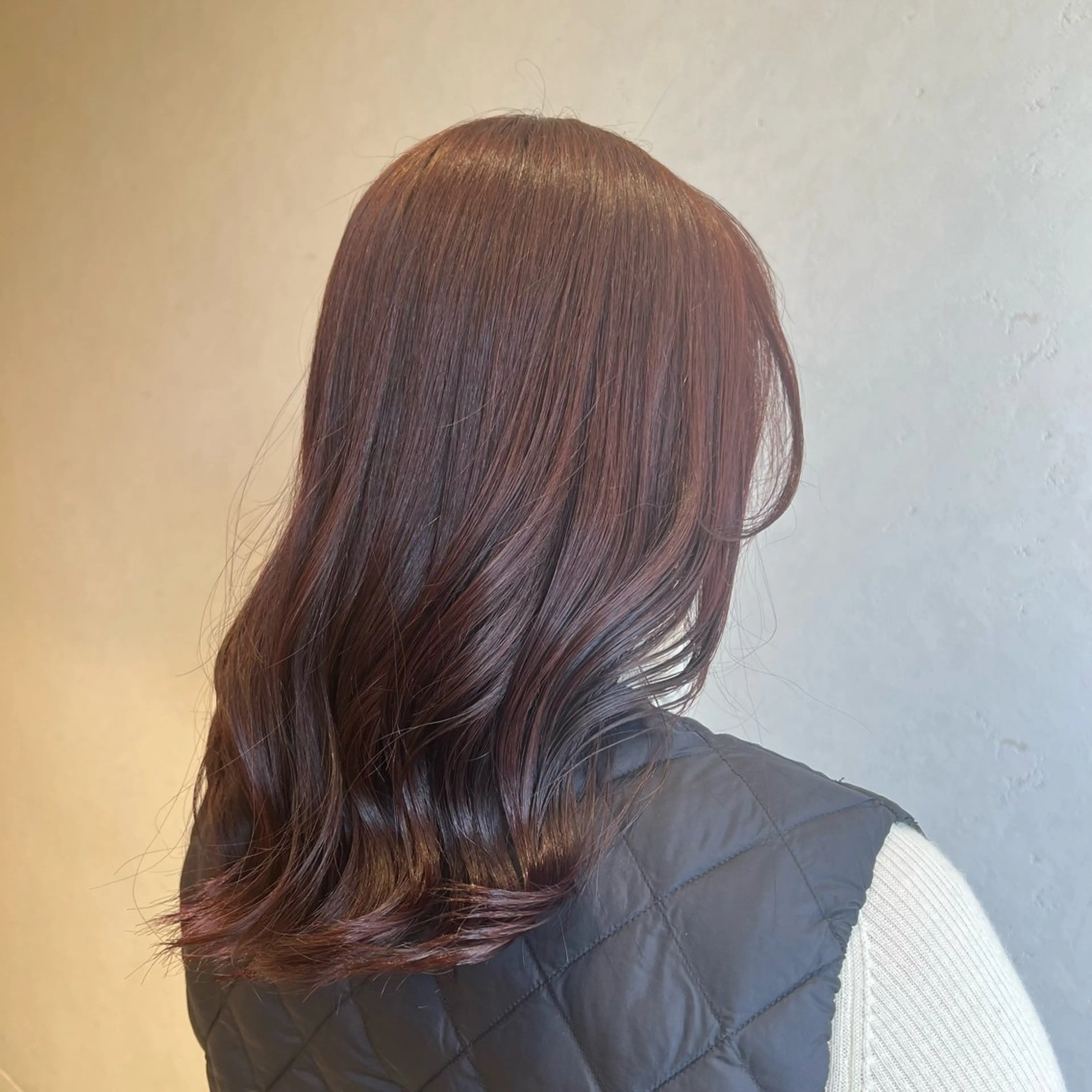 セミロング ヘアカラー トリートメント ヘッドスパ ボブ／ストレート🎀 harukaのヘアスタイル