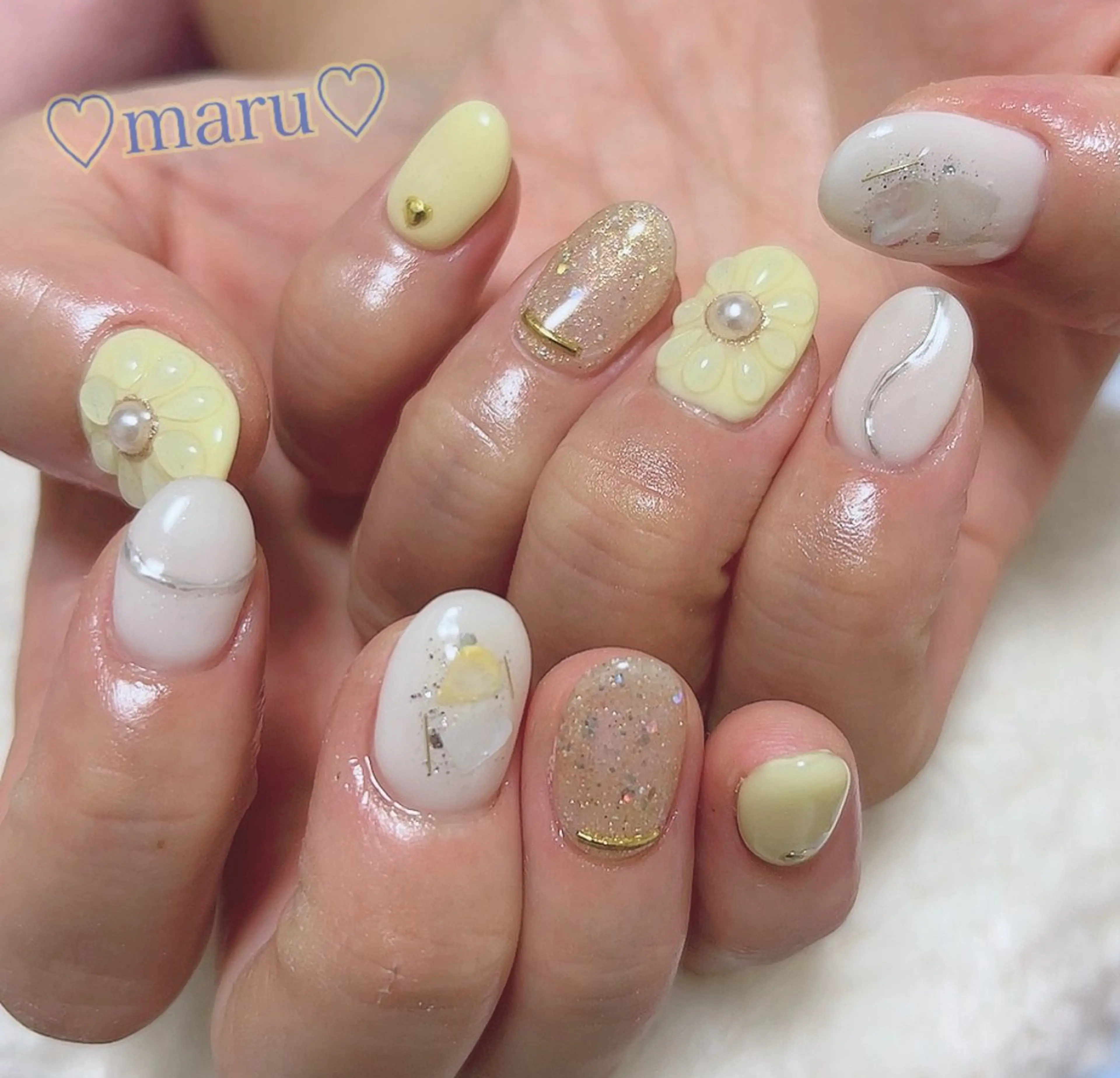 ネイル ハンドネイル フットネイル まるみ ♡のその他イメージ