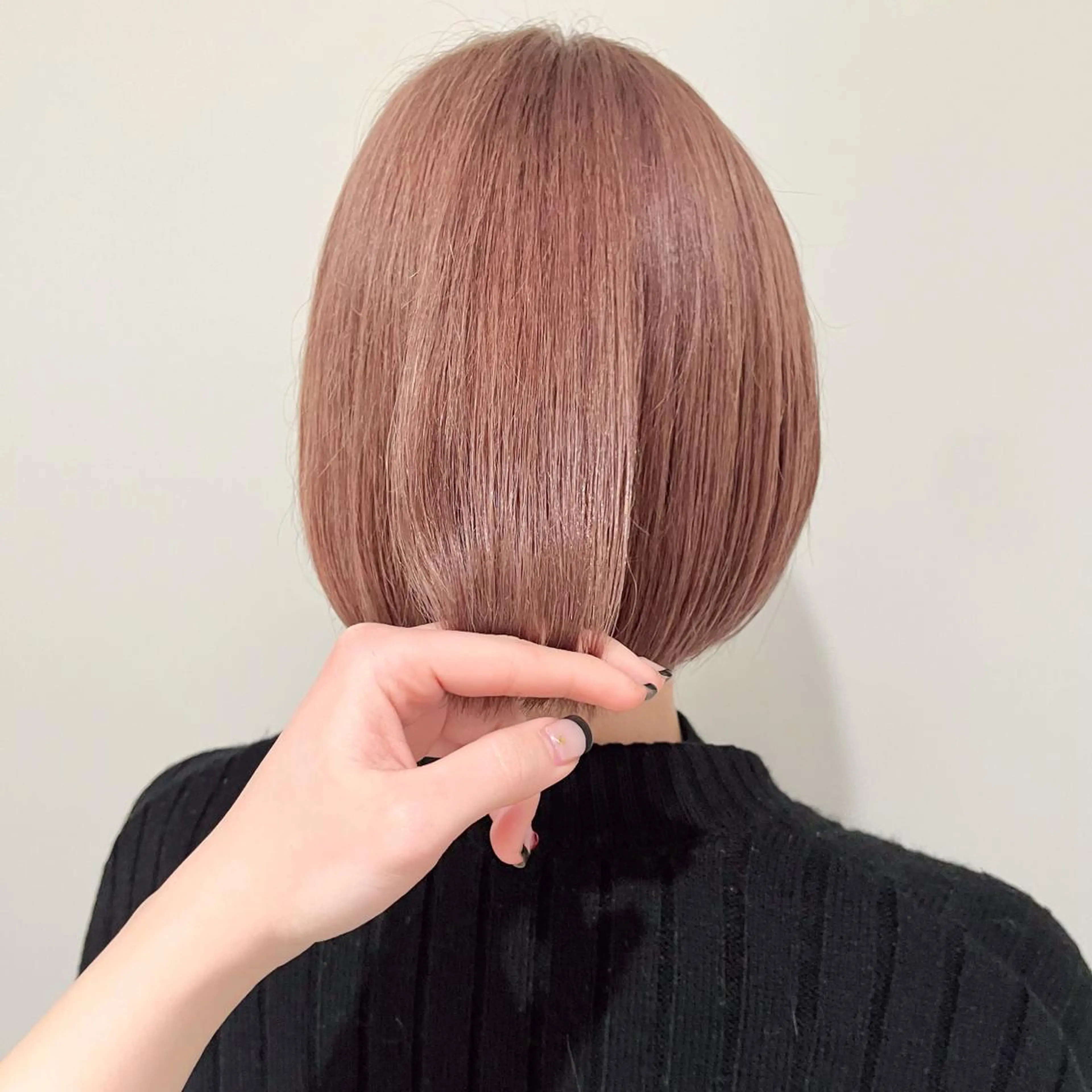 ショート カラー ヘアアレンジ ベージュカラー ピンクカラー 🎀taro ブリーチなしカラーのヘアスタイル