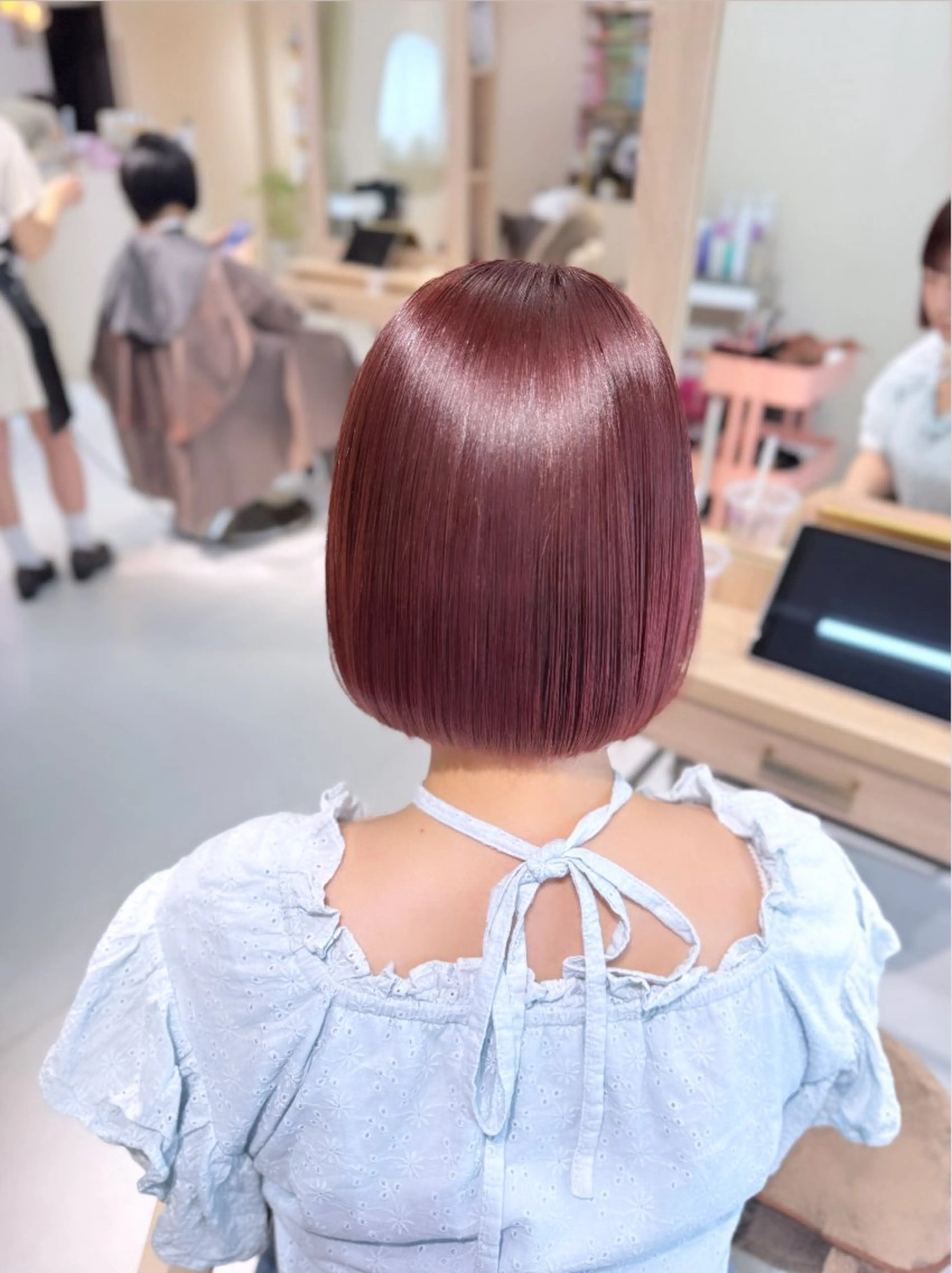 ショート ヘアカラー juprey所属・jupreÿ 𝒔𝒂𝒚𝒂🍓のヘアスタイル