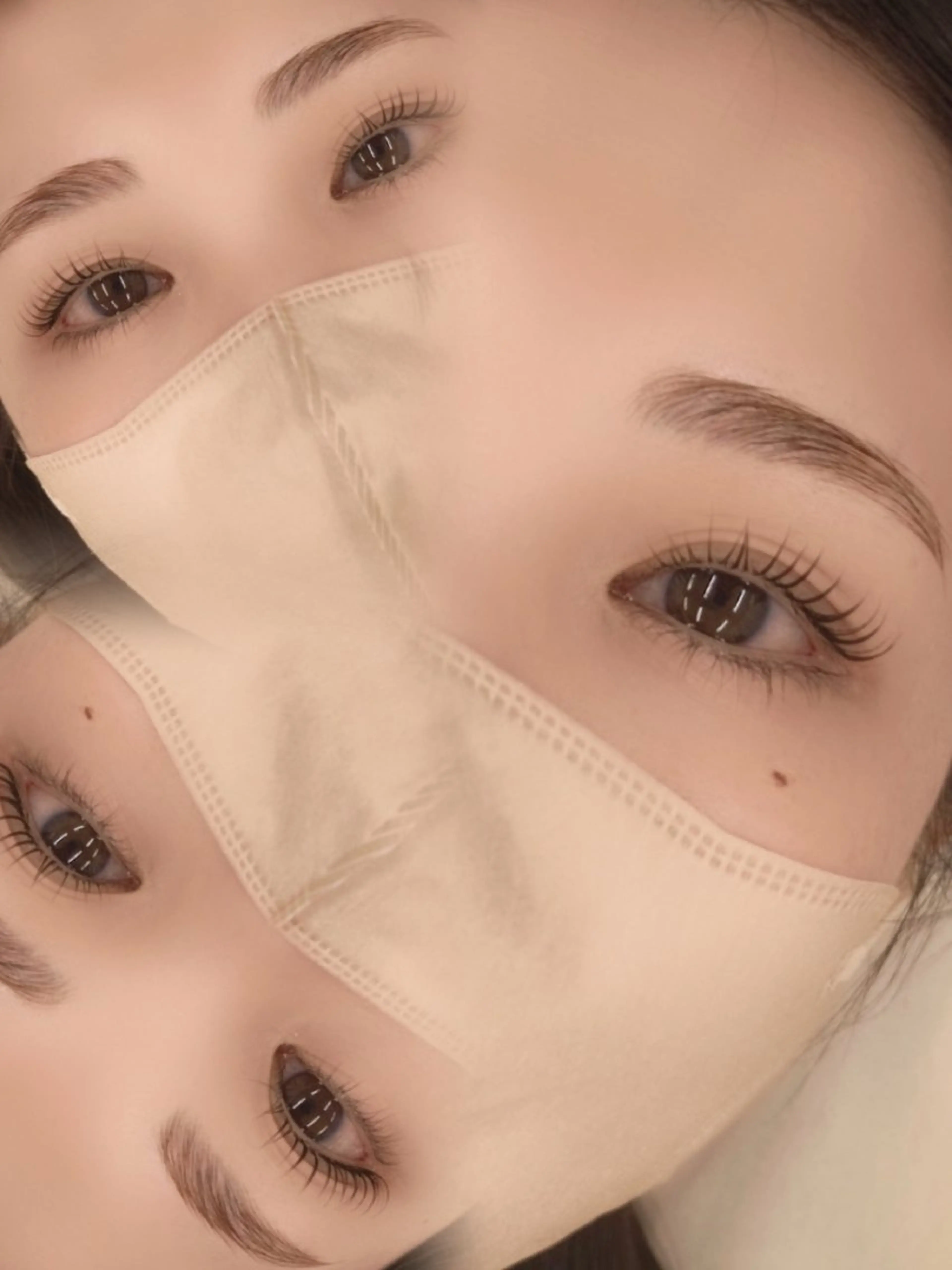 フラットラッシュ80本👀🤎の写真